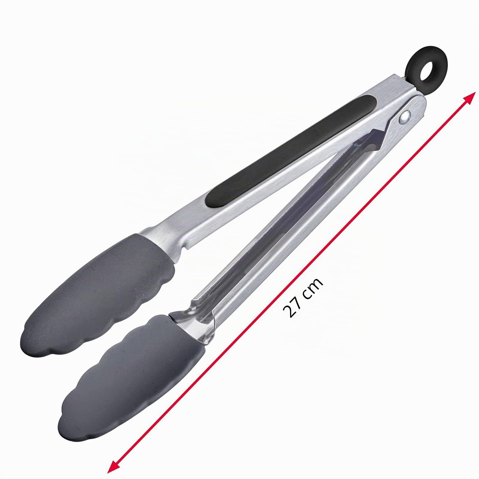 westmark-pince-de-service-classic-silicone-midi-27-cm-languettes-silicone-antiad image 6