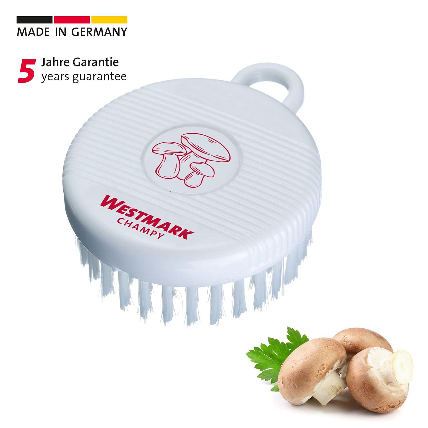 westmark-champy-51802260-brosse-de-nettoyage-pour-champignons-et-l-gumes-poils-f image 2