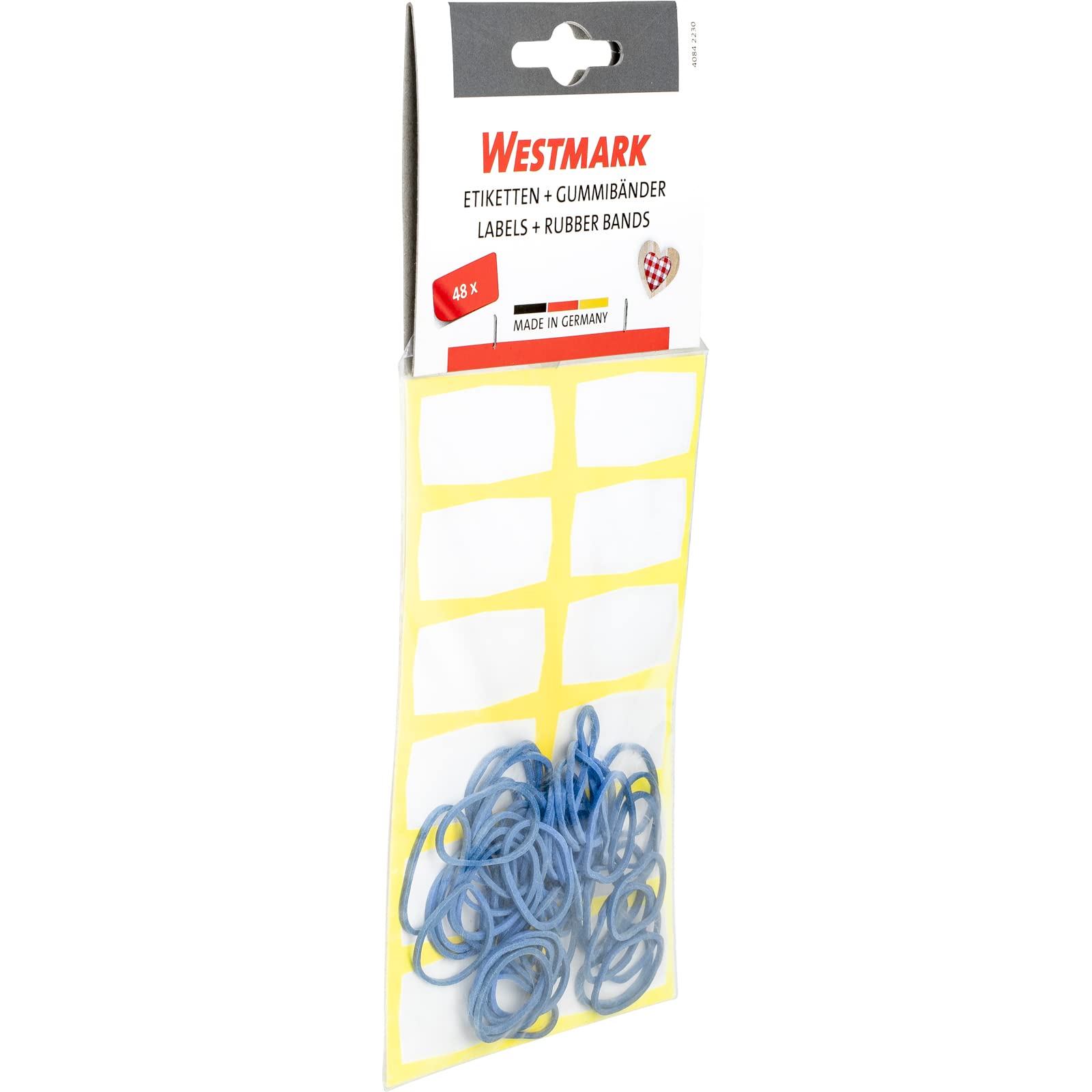 westmark-set-de-48-tiquettes-de-cong-lation-et-lastiques-papier-caoutchouc-multi image 6