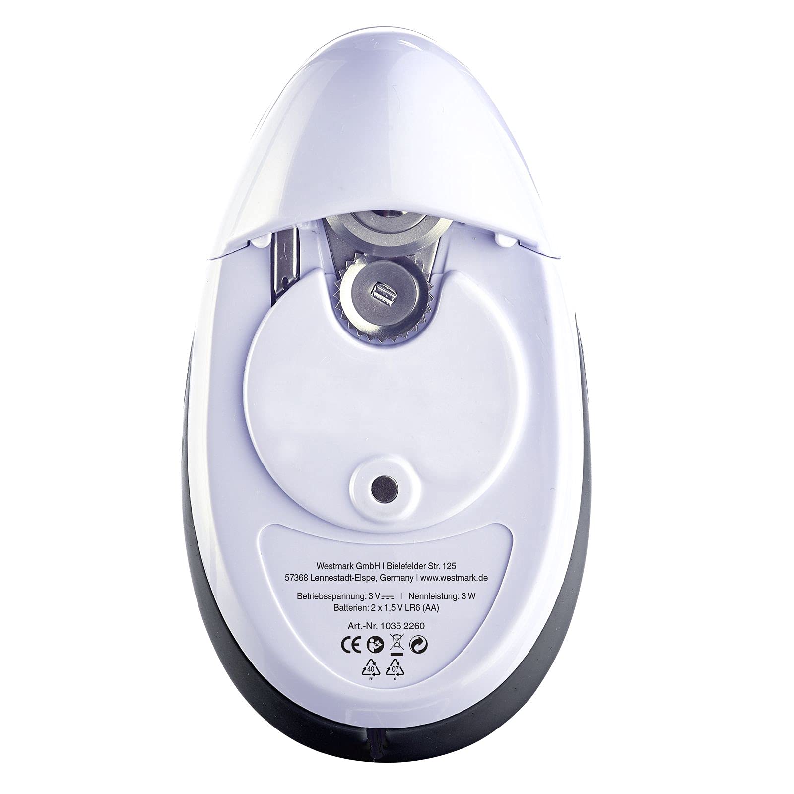 westmark-10352260-ouvre-bo-te-automatico-ouverture-manuelle-automatique-blanc-an image 4