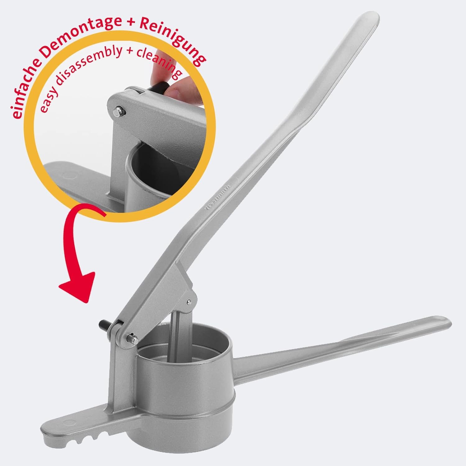 westmark-61102260-presse-sp-tzle-et-pommes-de-terre-trous-ronds-aluminium-moul-s image 4