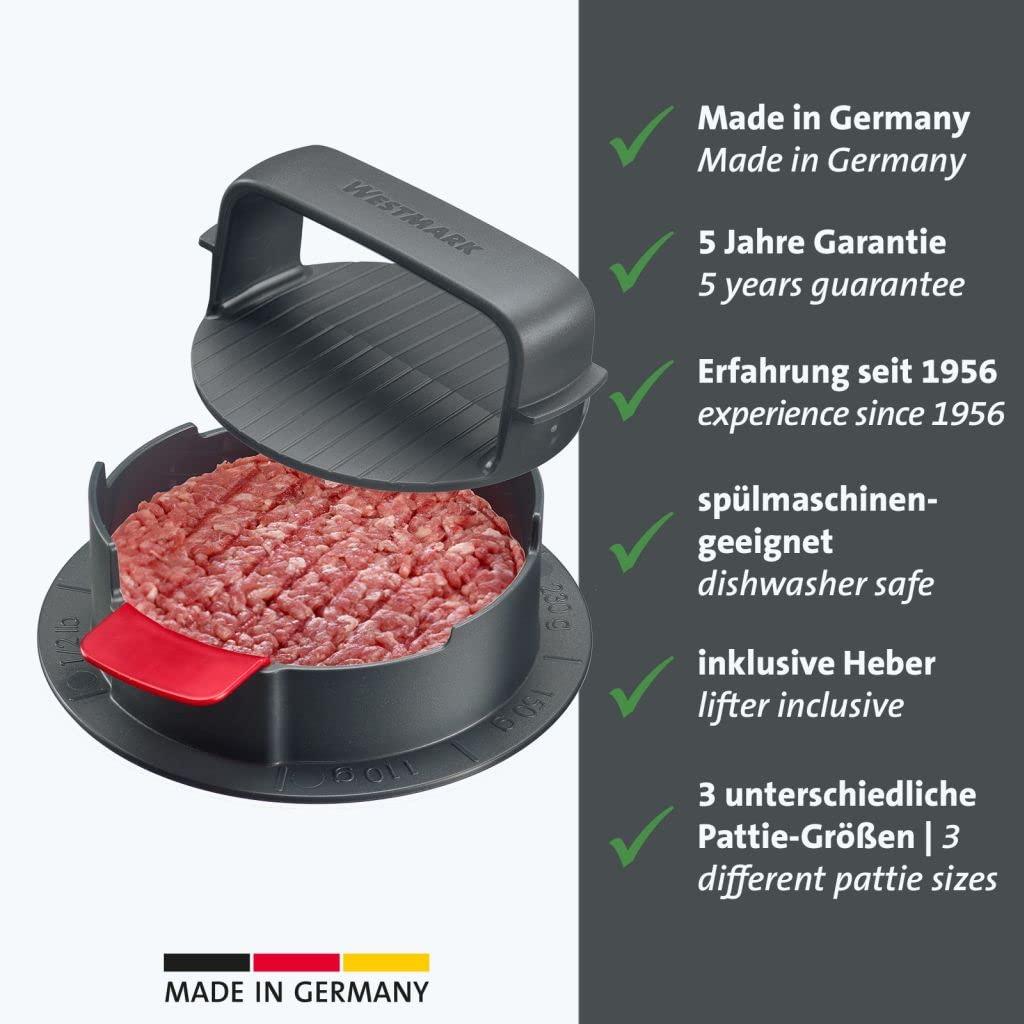 westmark-hamburgermaker-vario-plus-62352260-presse-hamburger-r-glable-3-tailles- image 2