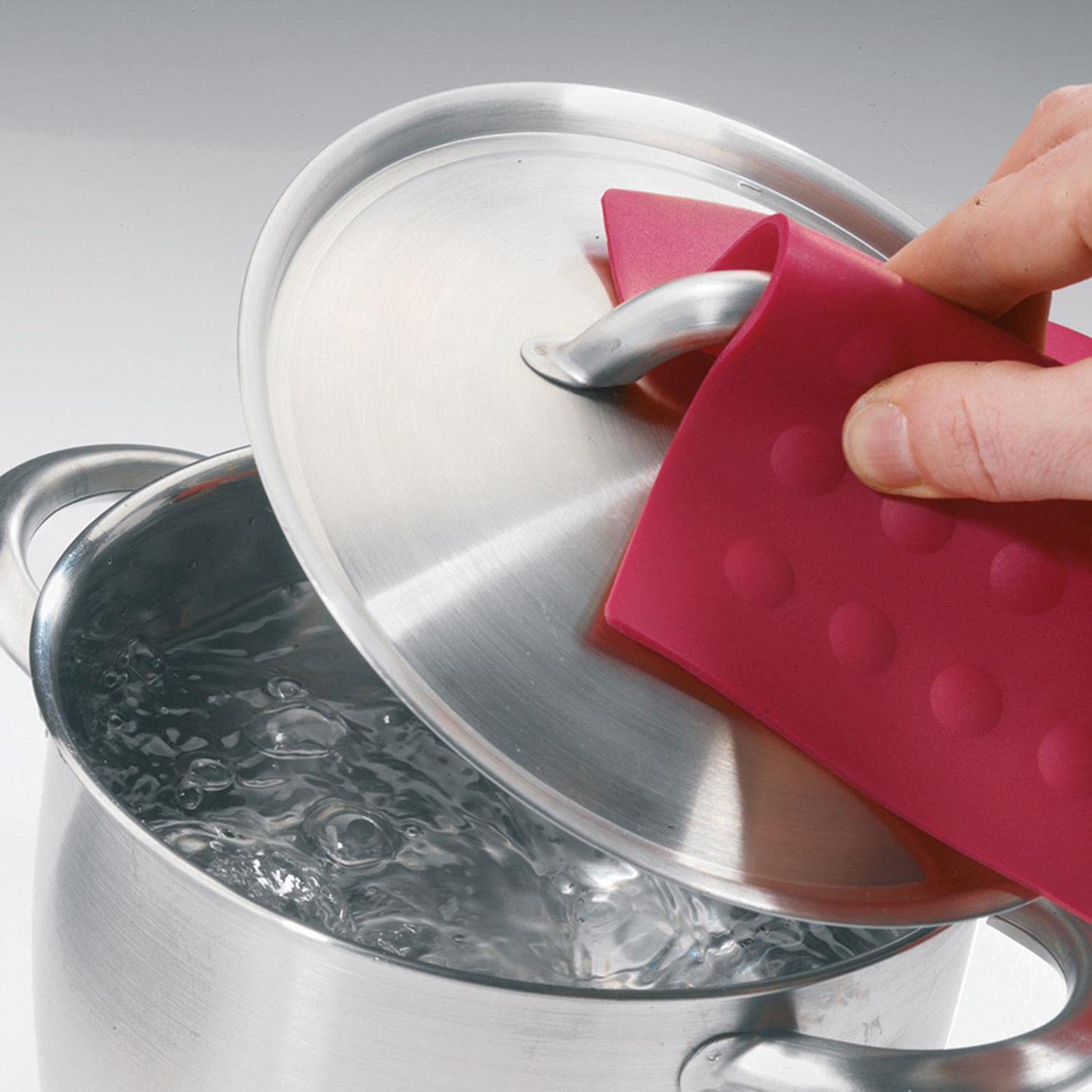 westmark-15582270-set-de-2-dessous-de-plat-en-silicone-17-7-x-17-7-cm-antichaleu image 4