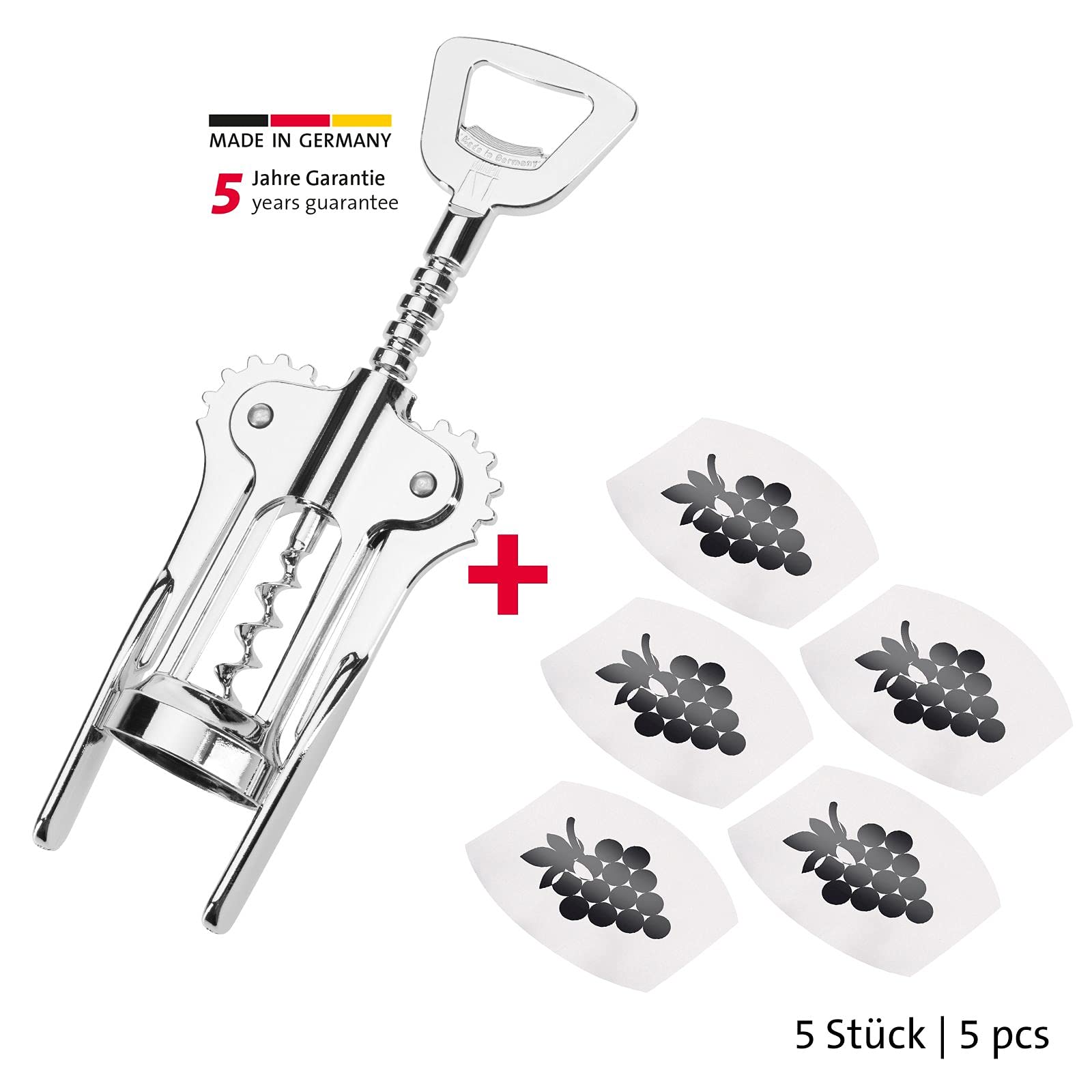 westmark-615533e6-set-tire-bouchon-levier-safety-pedro-6-pi-ces-5-becs-verseurs- image 2