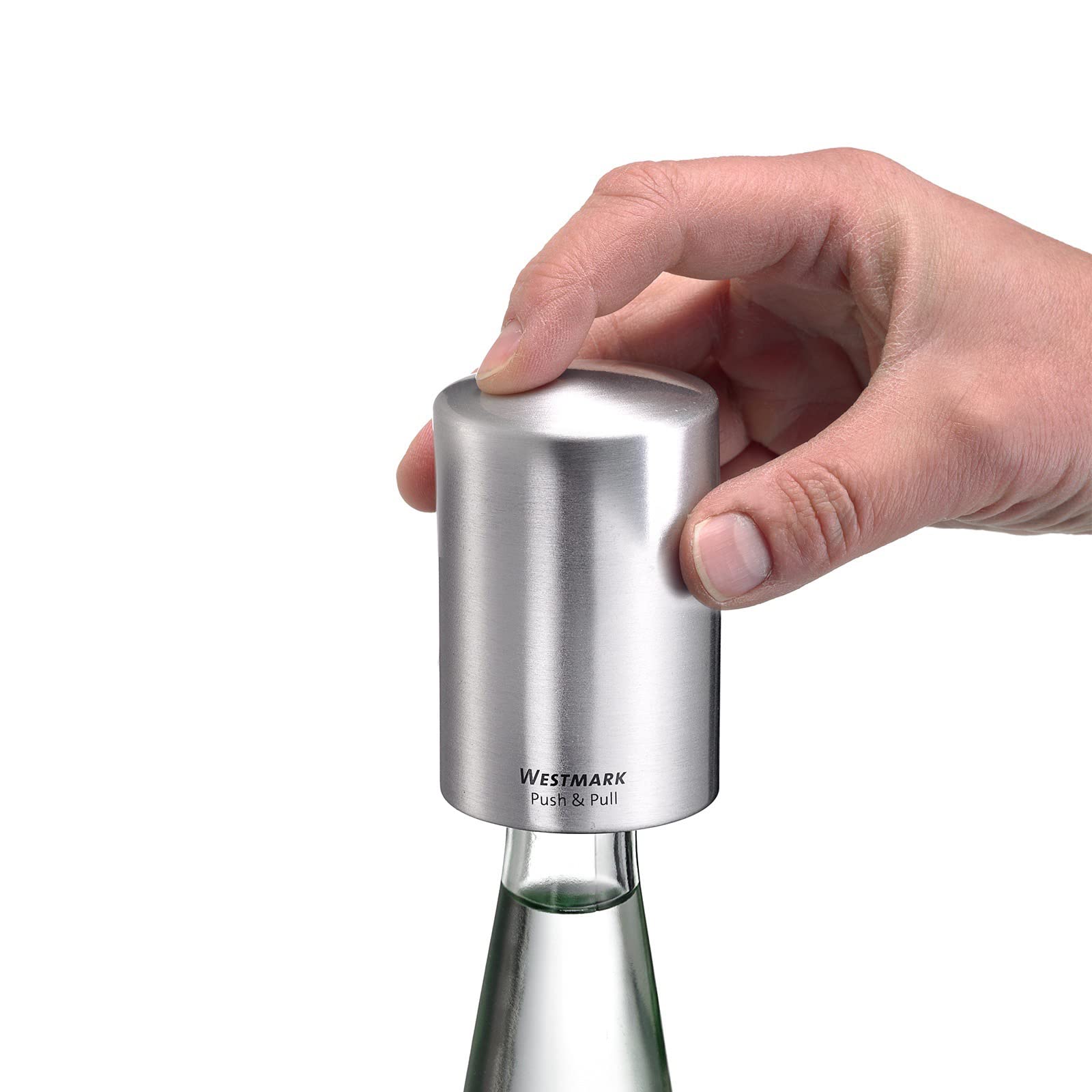 westmark-push-pull-ouvre-bouteille-automatique-pour-capsules-couronne-aluminium- image 2
