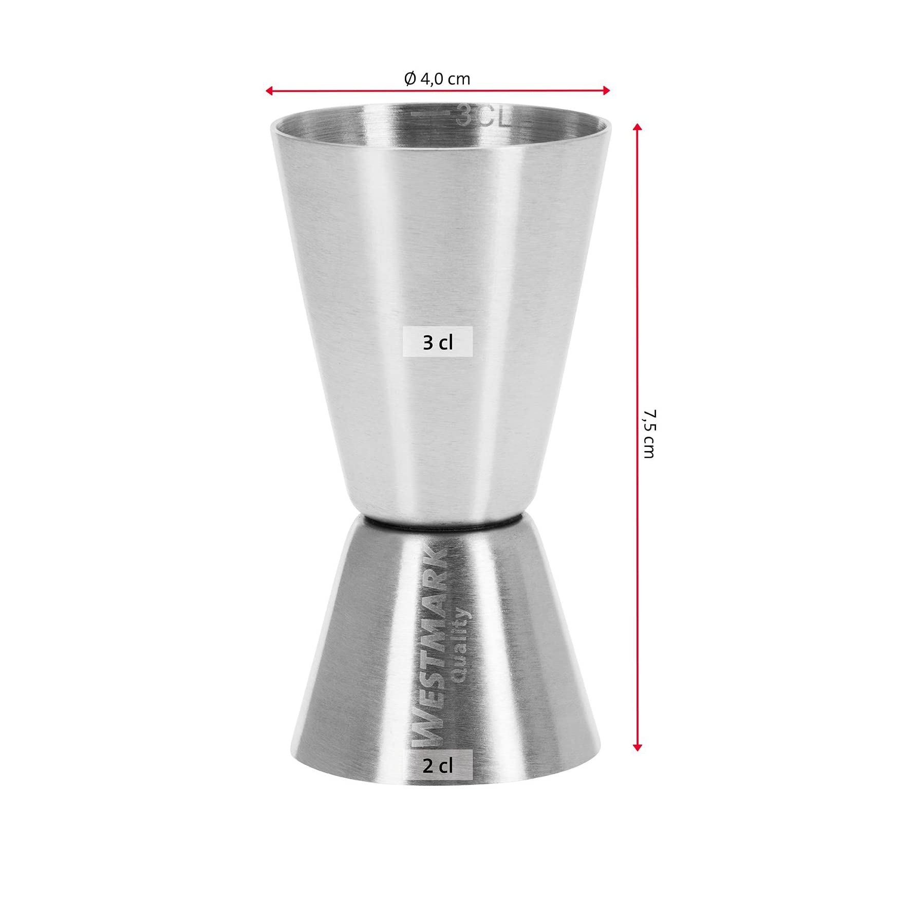 westmark-627722e7-jigger-bar-double-mesure-set-de-2-doseurs-cocktails-2-4-cl-et- image 3
