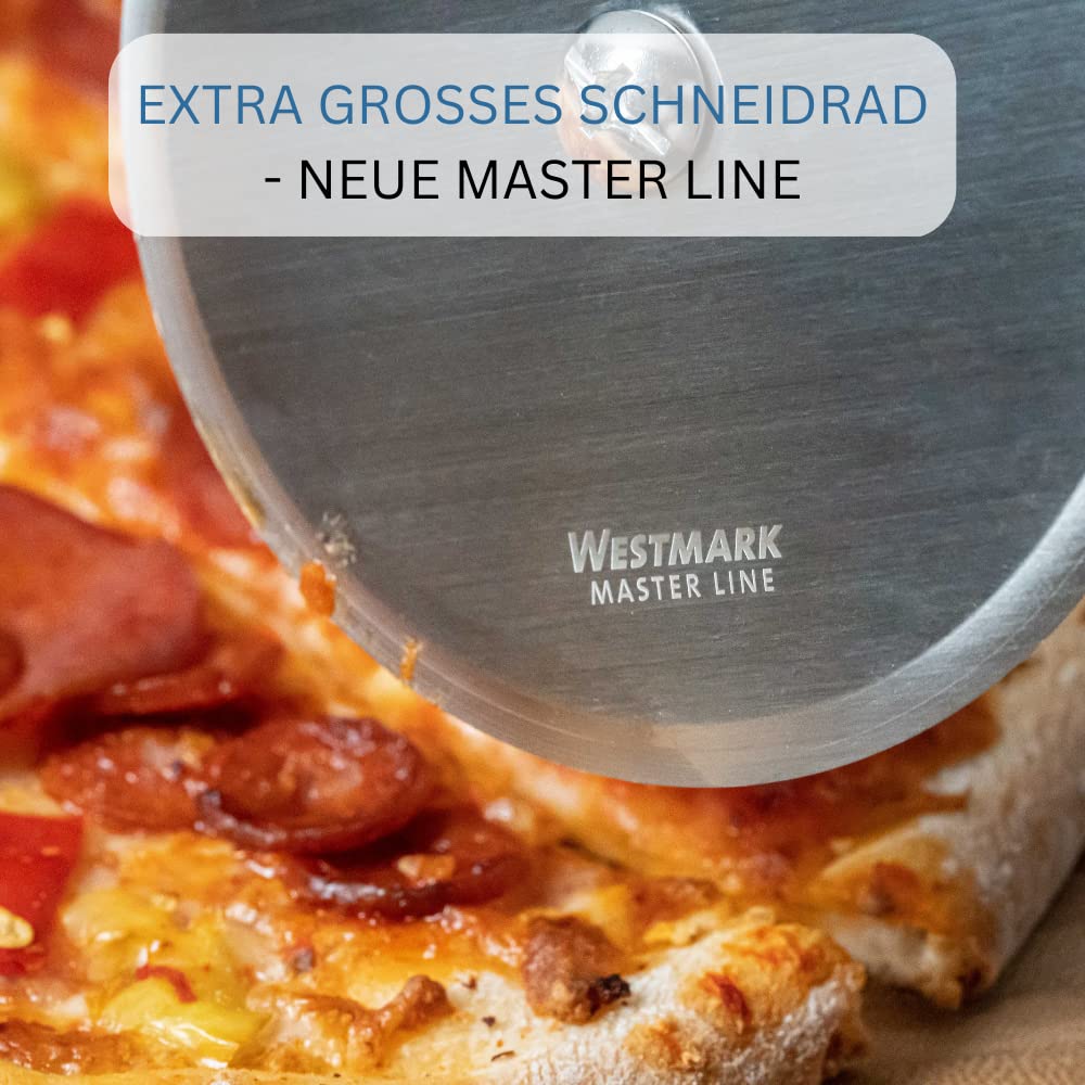 westmark-master-line-13282270-roulette-pizza-xxl-lame-10-cm-acier-inoxydable-noi image 4