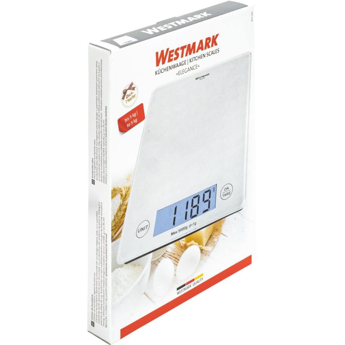 westmark-elegance-balance-de-cuisine-num-rique-5-kg-pr-cision-1-g-fonction-tare- image 2