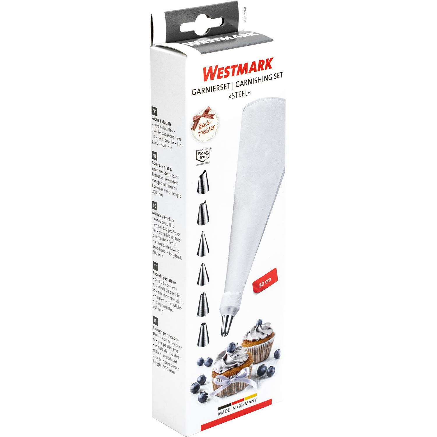 westmark-steel-31002260-poche-douille-8-pi-ces-avec-adaptateur-et-6-douilles-ino image 7