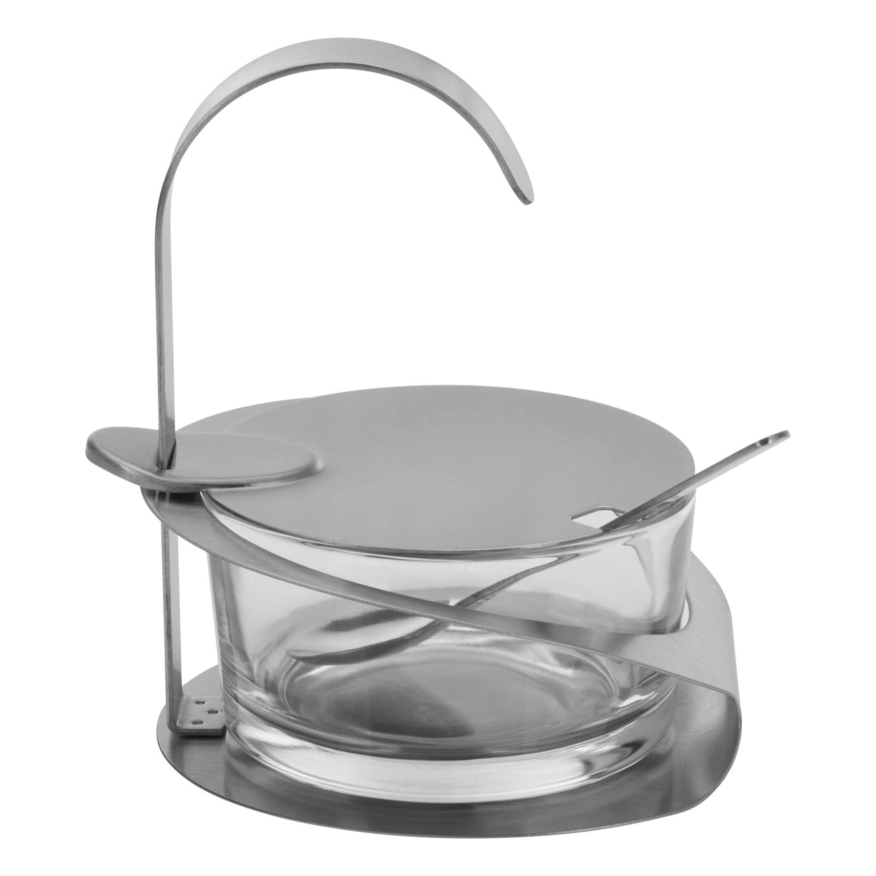 westmark-65112260-wien-pot-parmesan-sucre-4-pi-ces-150-ml-en-verre-et-acier-inox image 4