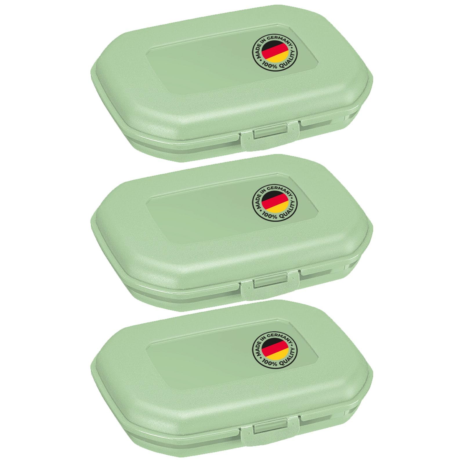 westmark-mini-235122em-lot-de-3-bo-tes-snack-en-plastique-avec-fermeture-clic-ha image 1