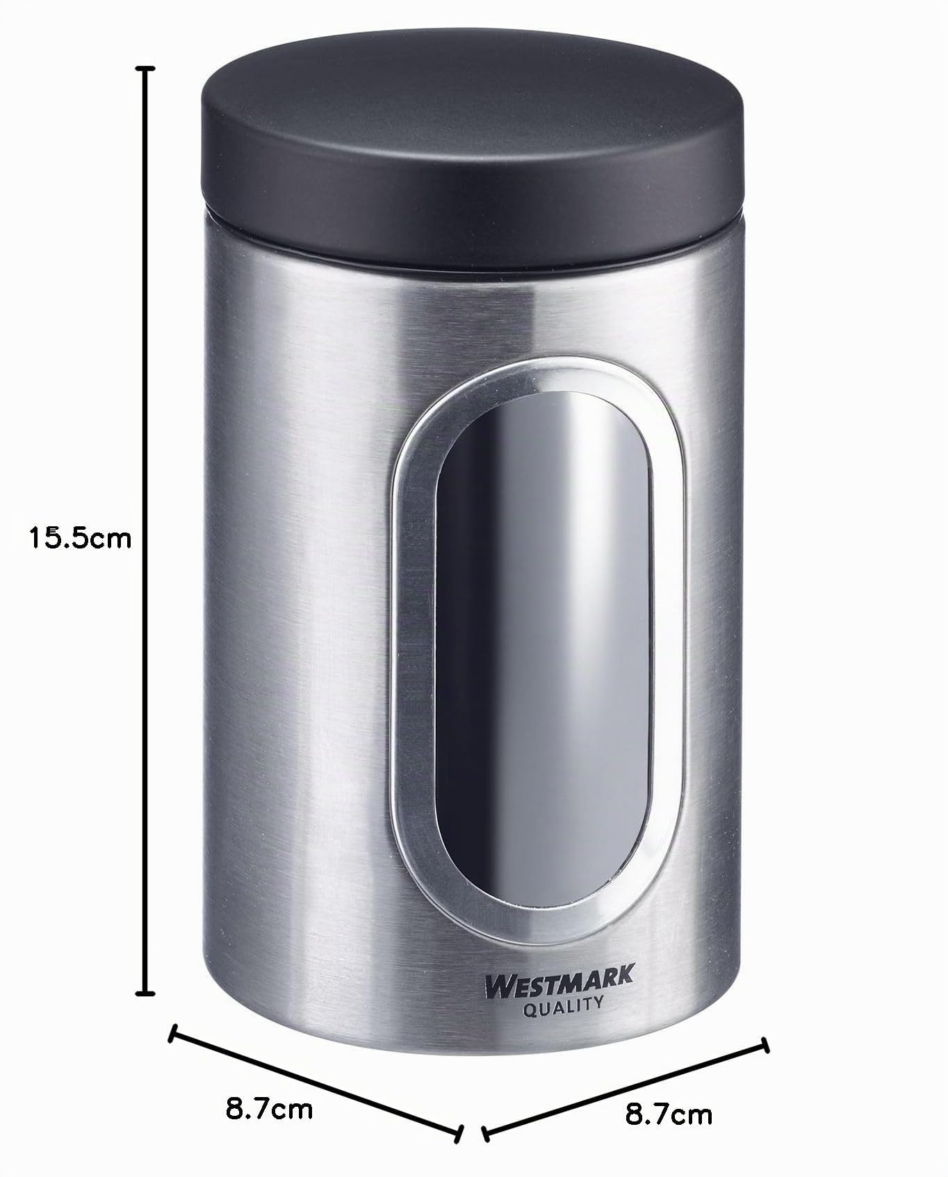 westmark-bo-te-de-conservation-ronde-avec-fen-tre-950-ml-acier-inoxydable-avec-c image 8
