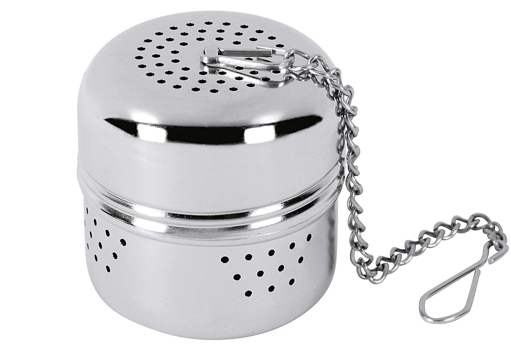 westmark-teatime-15782280-uf-th-cylindrique-4-cm-acier-inoxydable-crochet-argent image 1
