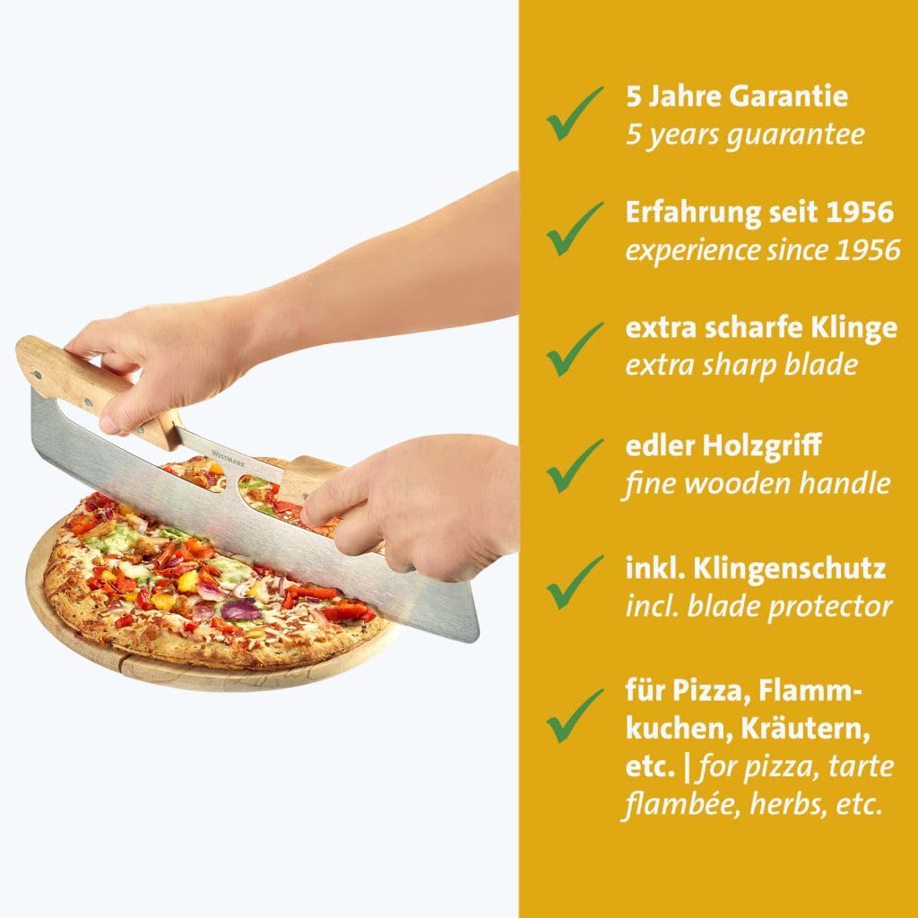 westmark-pizza-pro-couteau-coupe-pizza-grande-lame-basculante-en-acier-inoxydabl image 2