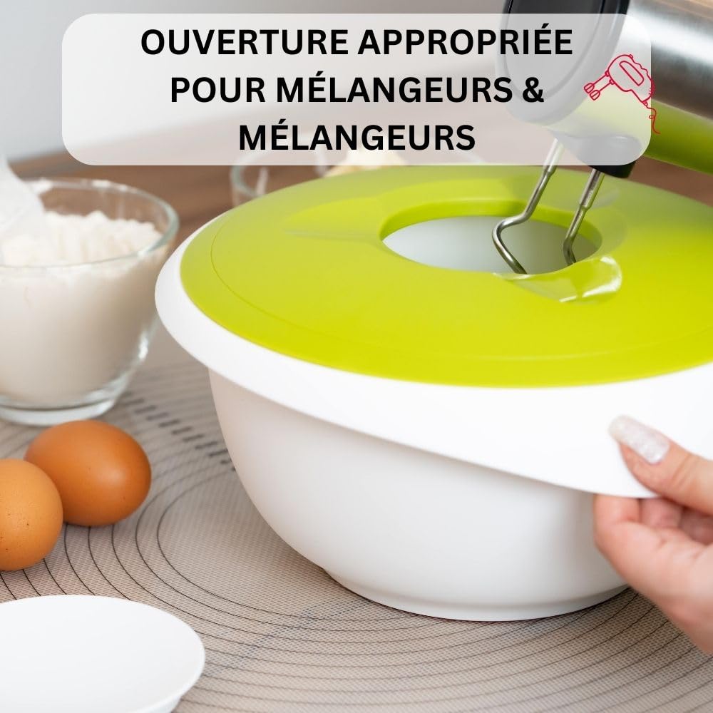 westmark-3155227a-bol-m-langeur-3-5-l-avec-couvercle-deux-parties-sans-bpa-antid image 2