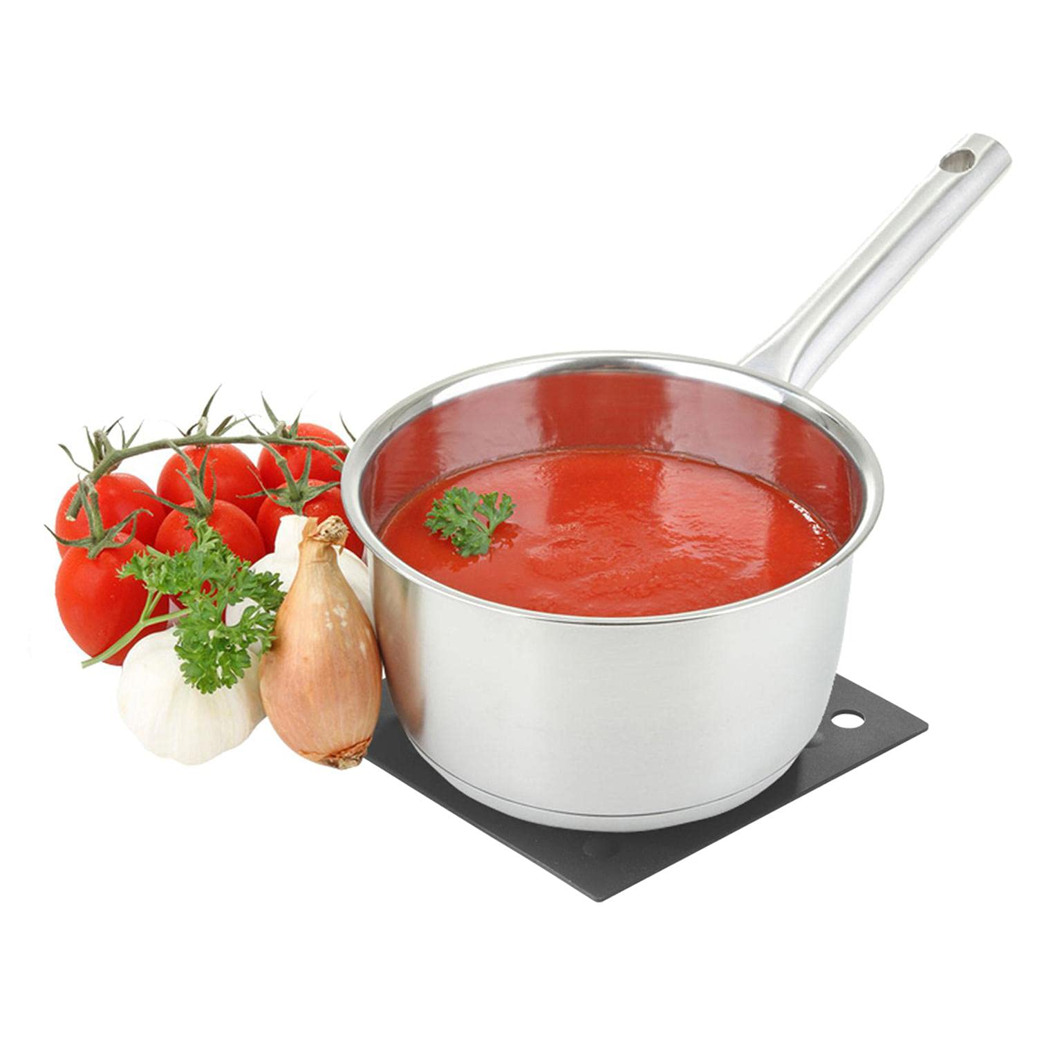 westmark-15582270-set-de-2-dessous-de-plat-en-silicone-17-7-x-17-7-cm-antichaleu image 5