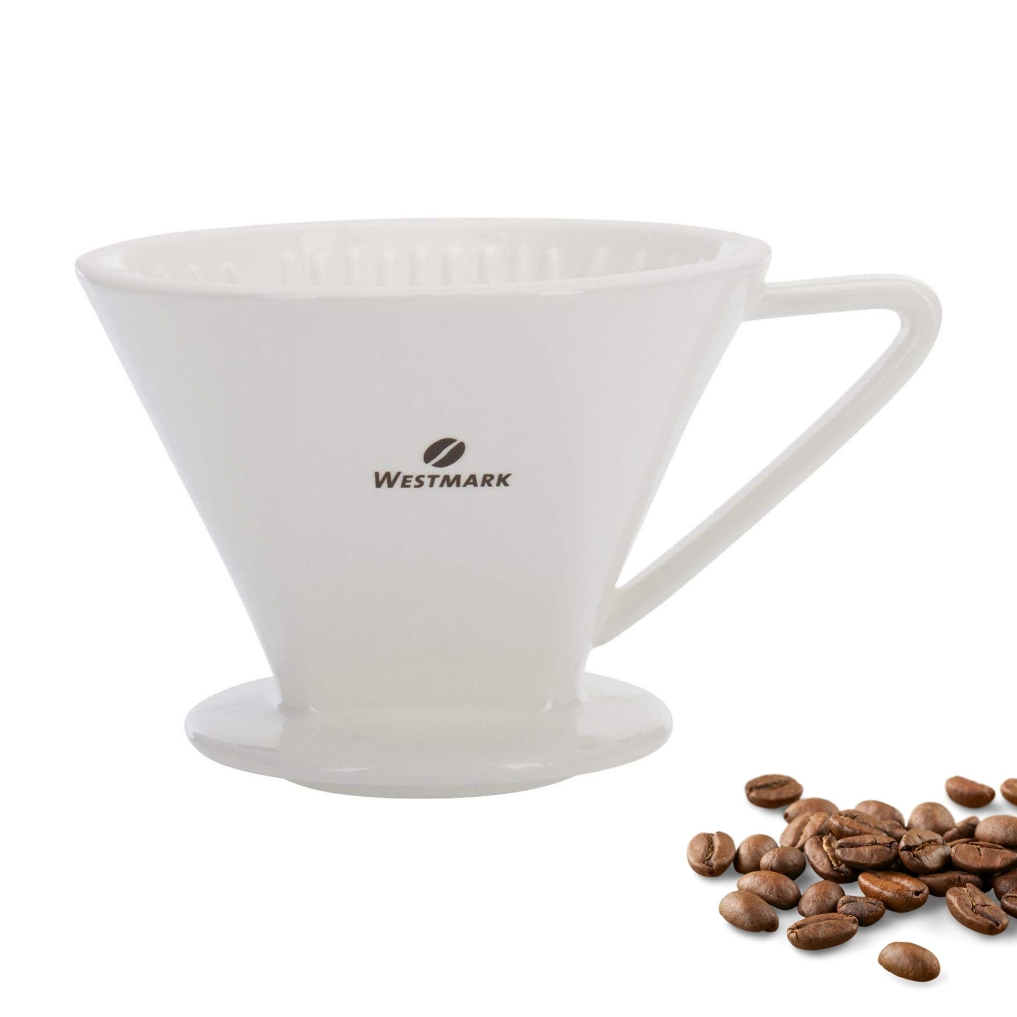 westmark-brasilia-24472260-porte-filtre-caf-en-porcelaine-taille-2-pour-2-tasses image 1