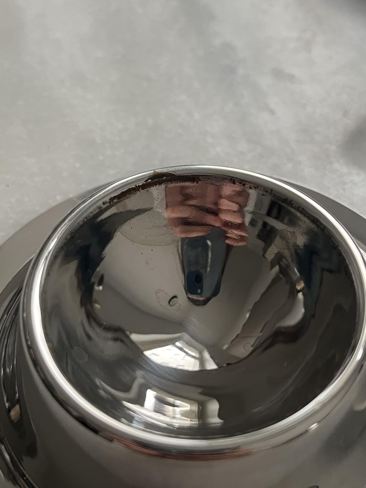 L'œuf glisse