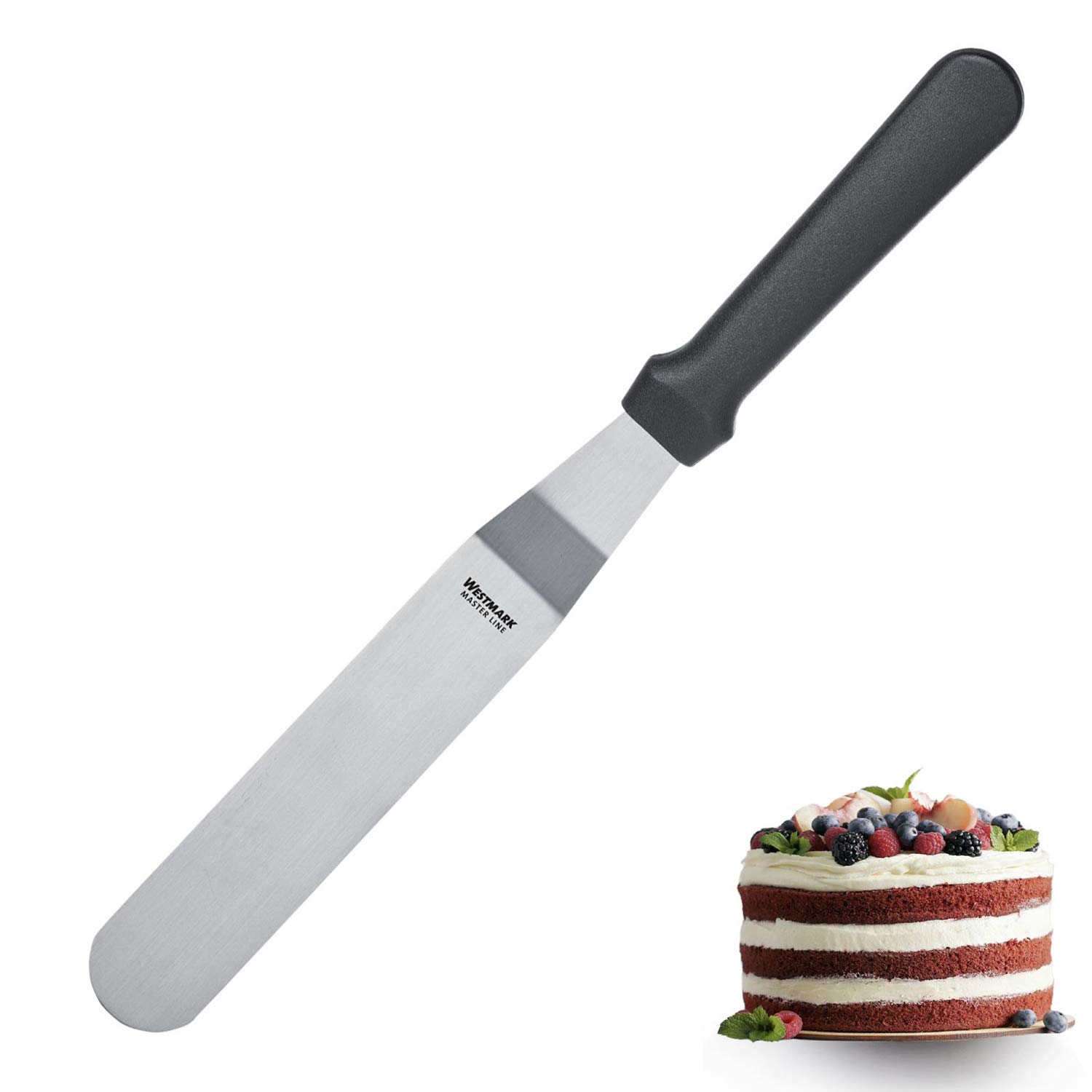 westmark-spatule-coud-e-professionnelle-master-line-31262270-lame-flexible-acier image 2
