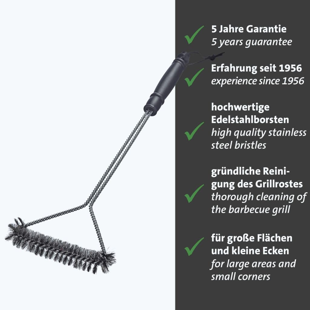 westmark-brosse-barbecue-46-cm-manche-long-en-acier-inoxydable-avec-sangle-en-cu image 2
