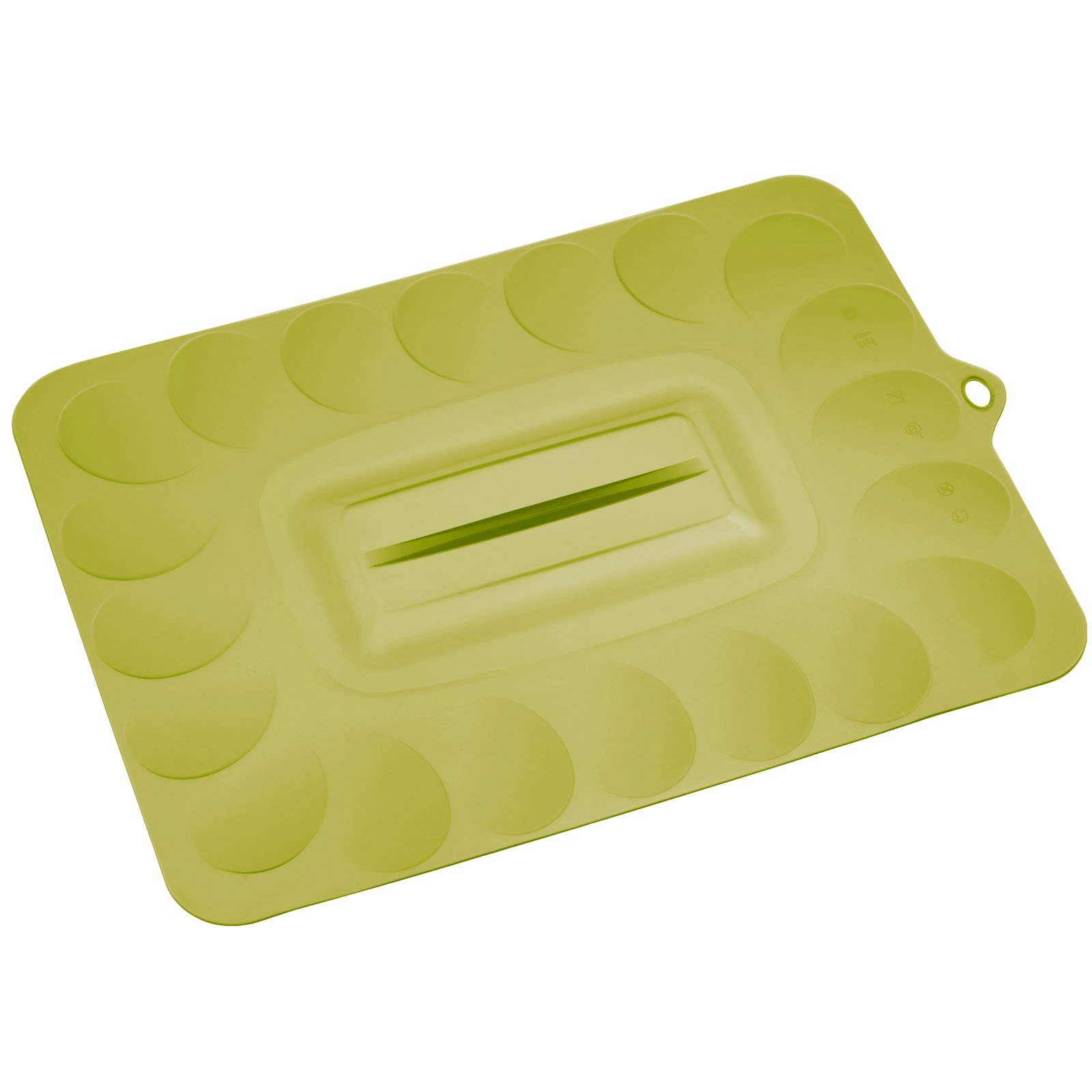 westmark-23332270-couvercle-silicone-anti-projection-angulaire-30-x-40-cm-vert-r image 1