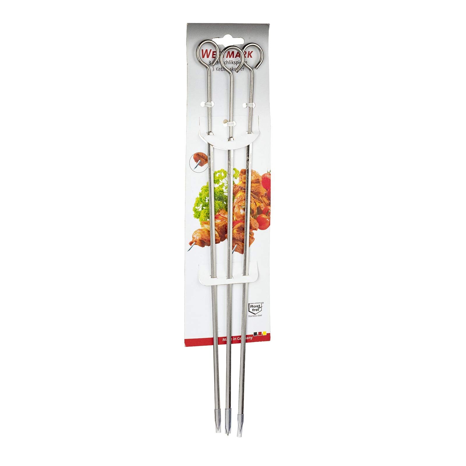 westmark-lot-de-3-broches-kebab-en-acier-inoxydable-argent-31-cm image 7