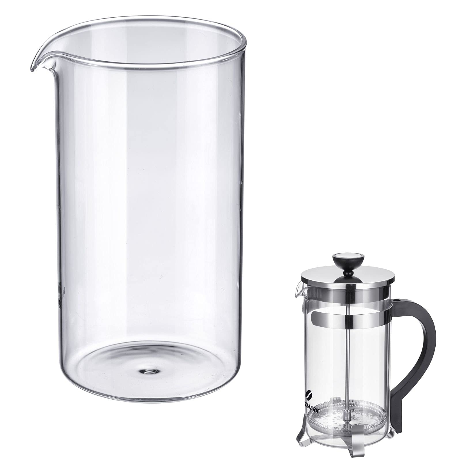 westmark-verre-de-rechange-1-l-pour-cafeti-re-french-press-brasilia-verre-borosi image 2