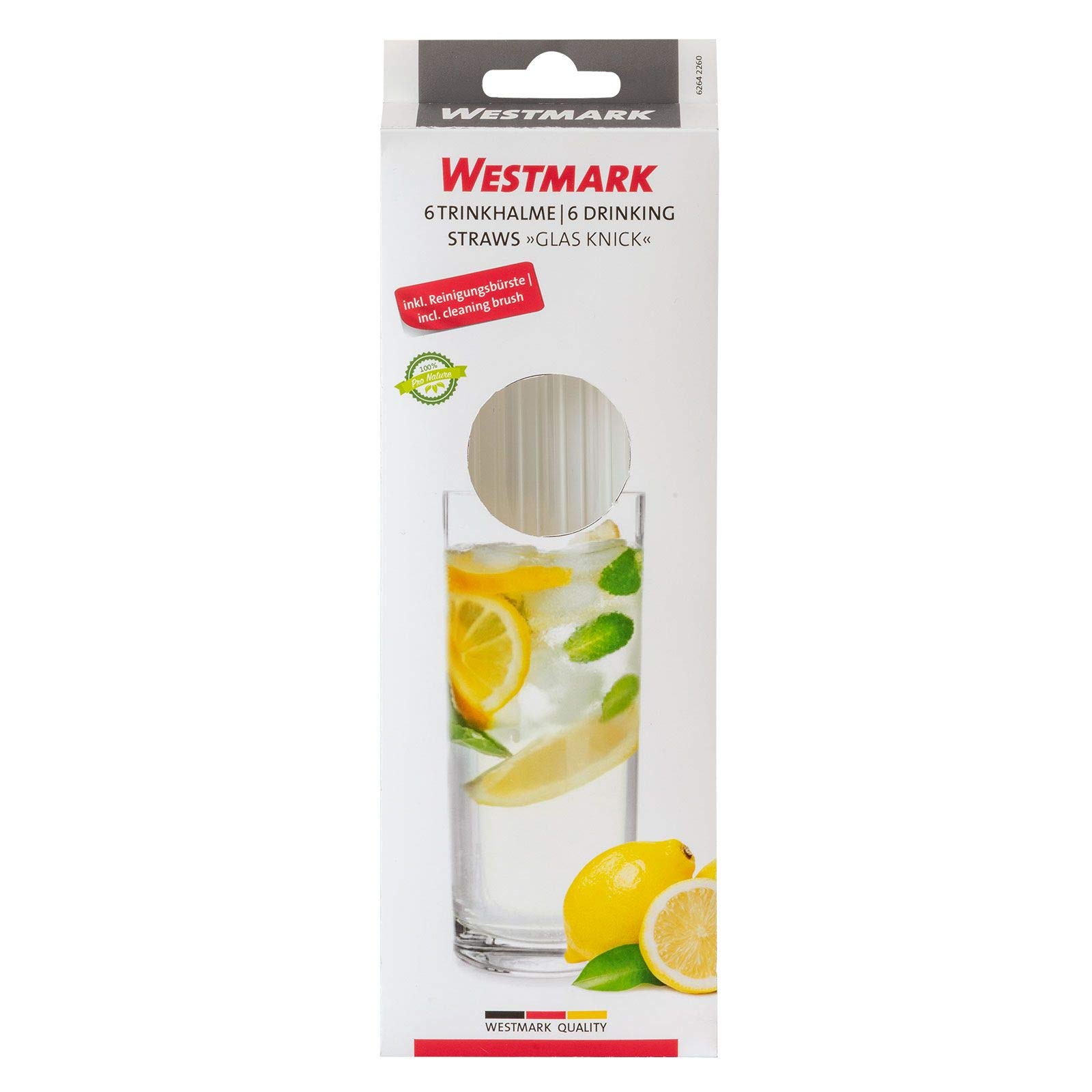 westmark-glas-knick-lot-de-6-pailles-courb-es-en-verre-borosilicat-r-utilisables image 8
