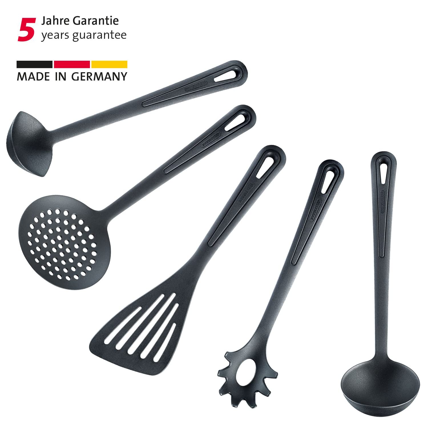 westmark-gentle-plus-ensemble-d-ustensiles-de-cuisine-5-pi-ces-spatule-cumoire-c image 2