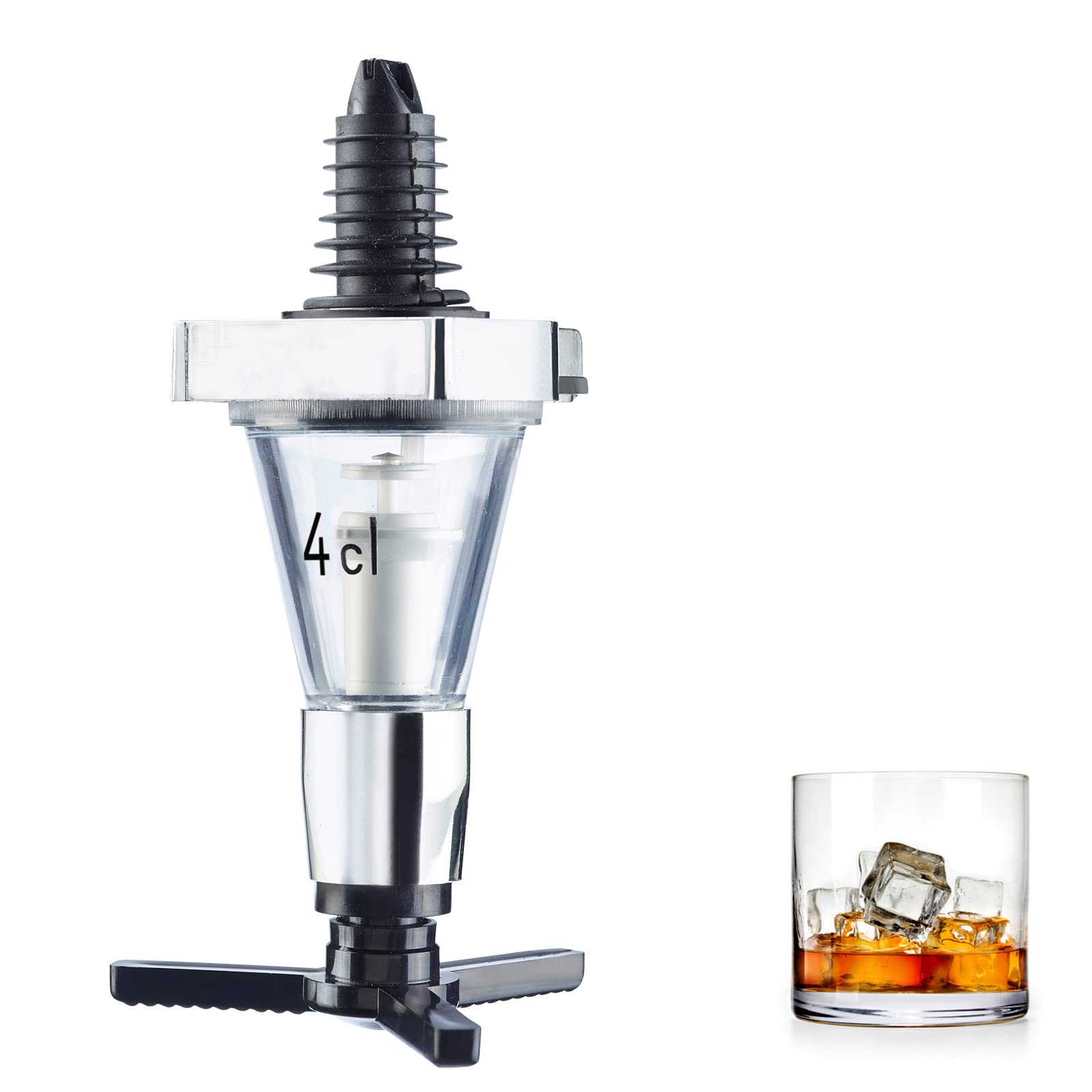westmark-95402260-doseur-r-glable-professional-4-0-cl-m-tal-avec-bouchon-plastiq image 2