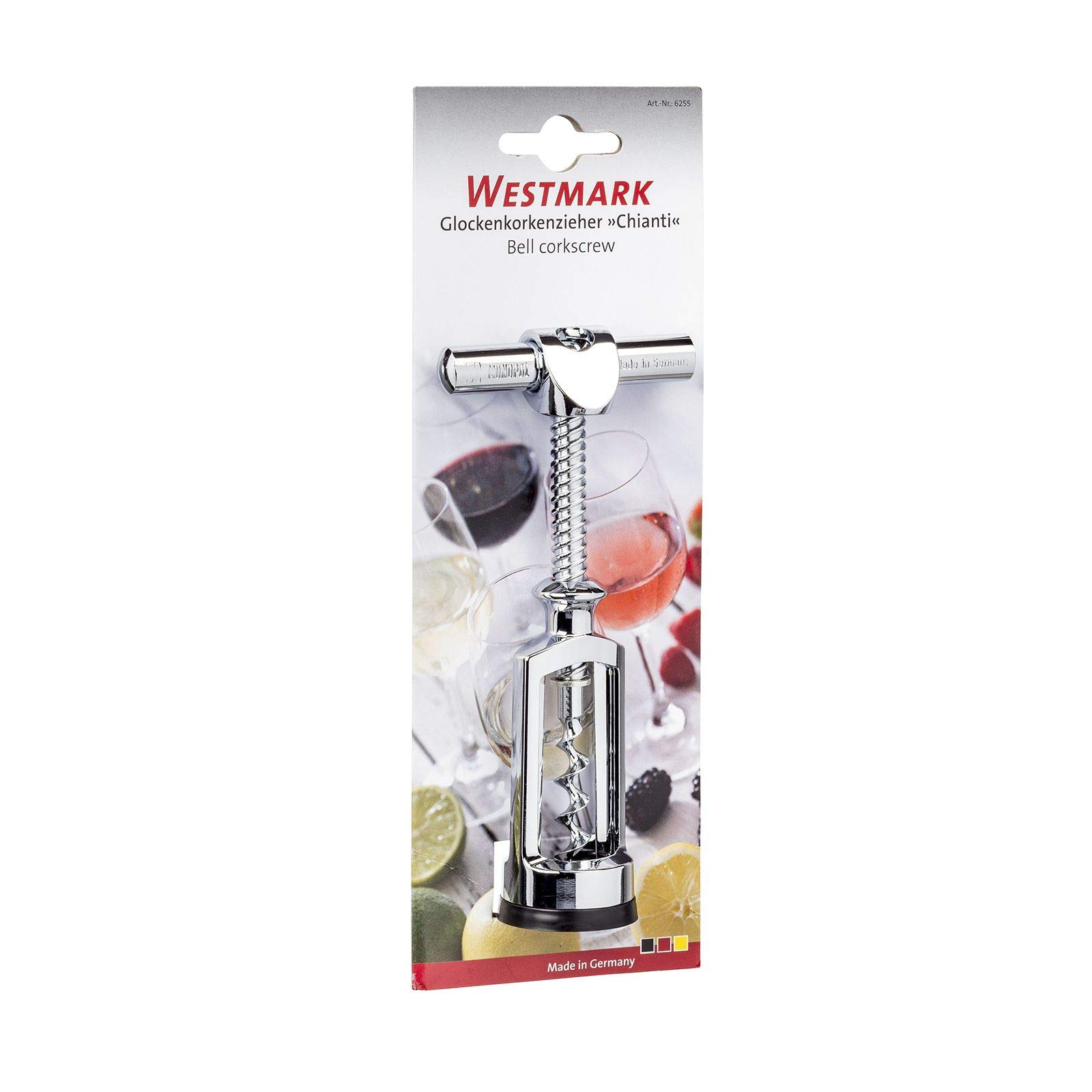 westmark-62552270-tire-bouchon-cloche-chrom-en-acier-15-x-6-8-x-3-5-cm-compatibl image 7