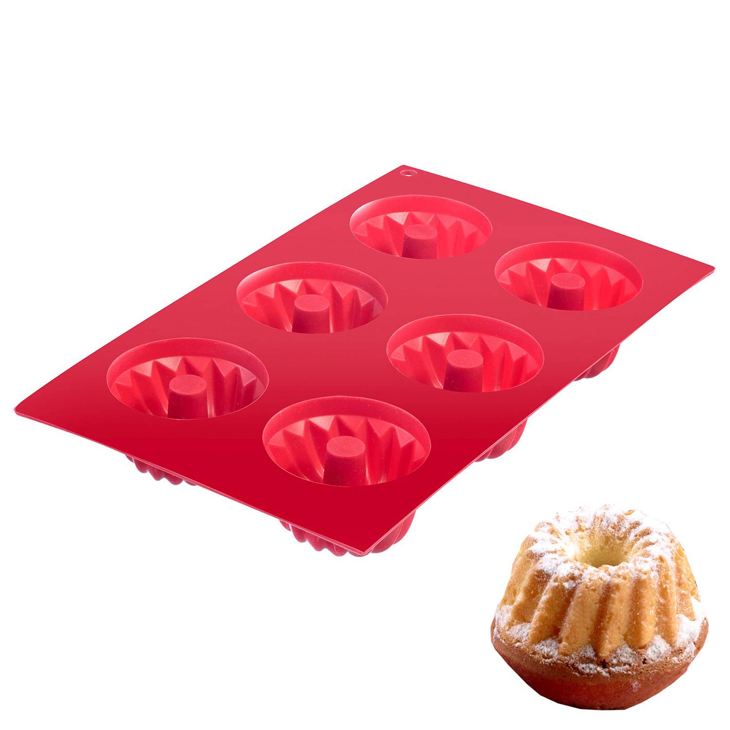 westmark-30162270-classic-moule-muffins-6-cavit-s-silicone-rouge-antiadh-sif-29- image 2
