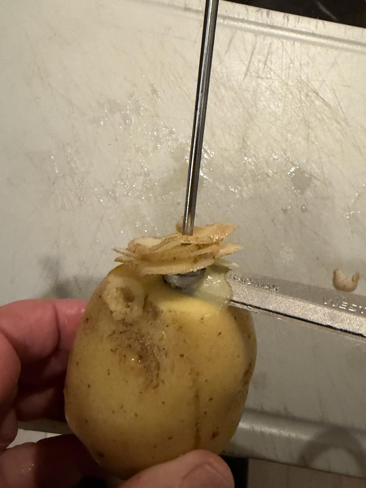 Lame fragile sur légumes durs
