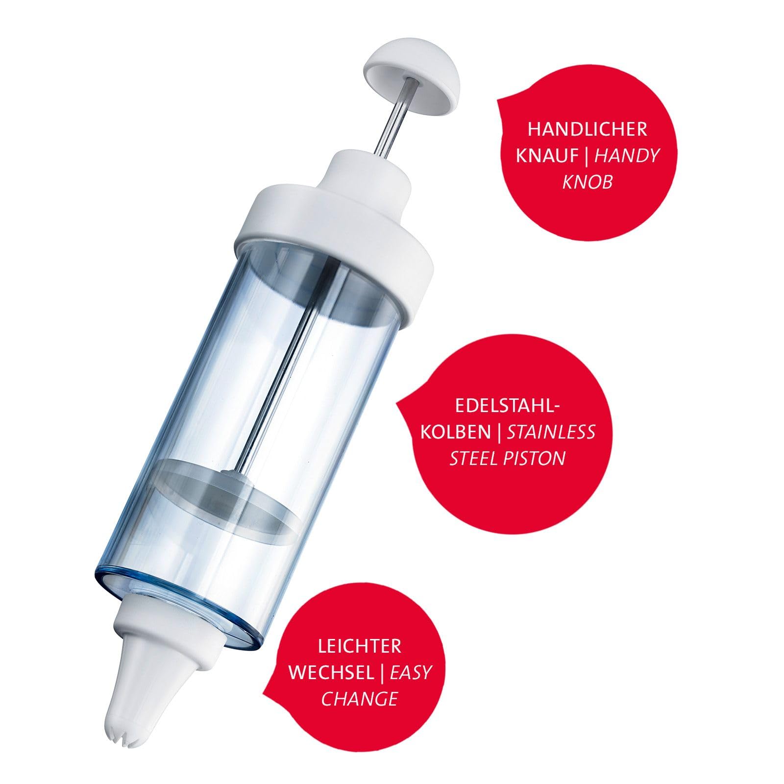 westmark-31152260-seringue-de-d-coration-et-garnissage-180-ml-avec-5-douilles-en image 5