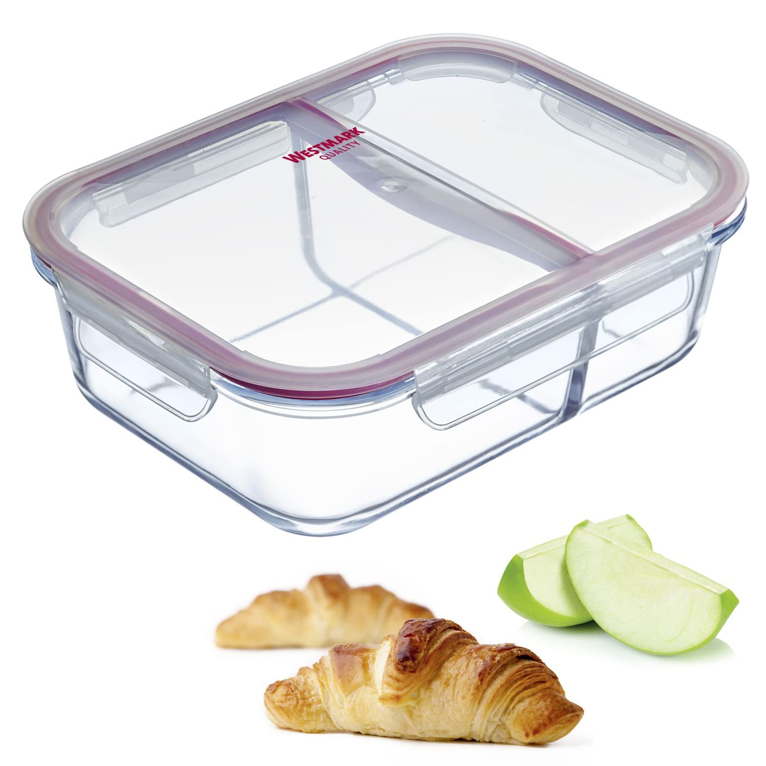 westmark-234622e1-bo-te-fra-cheur-en-verre-980-ml-2-compartiments-s-par-s-micro- image 2