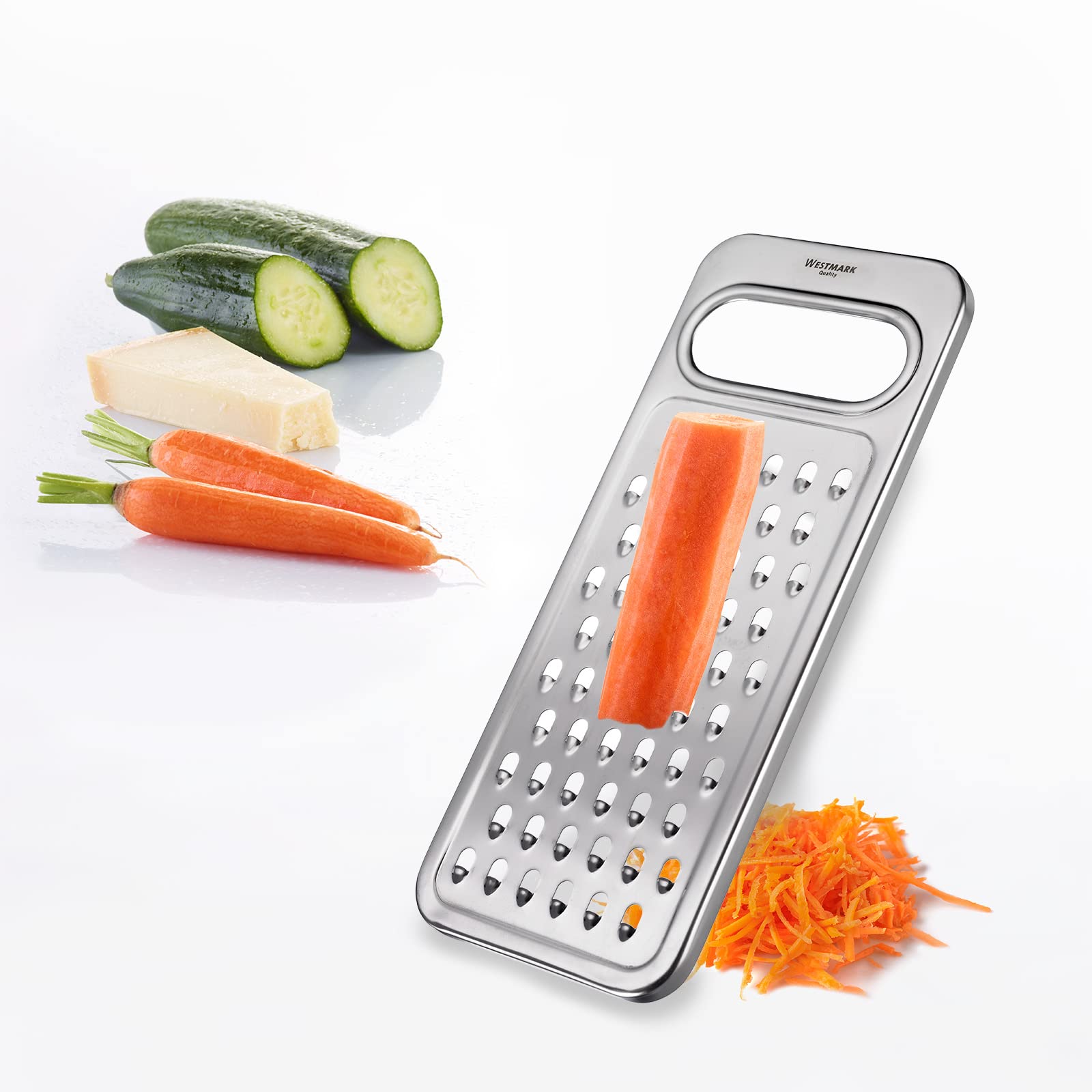 westmark-steel-10032270-r-pe-l-gumes-r-page-grossier-en-acier-inoxydable-poign-e image 2