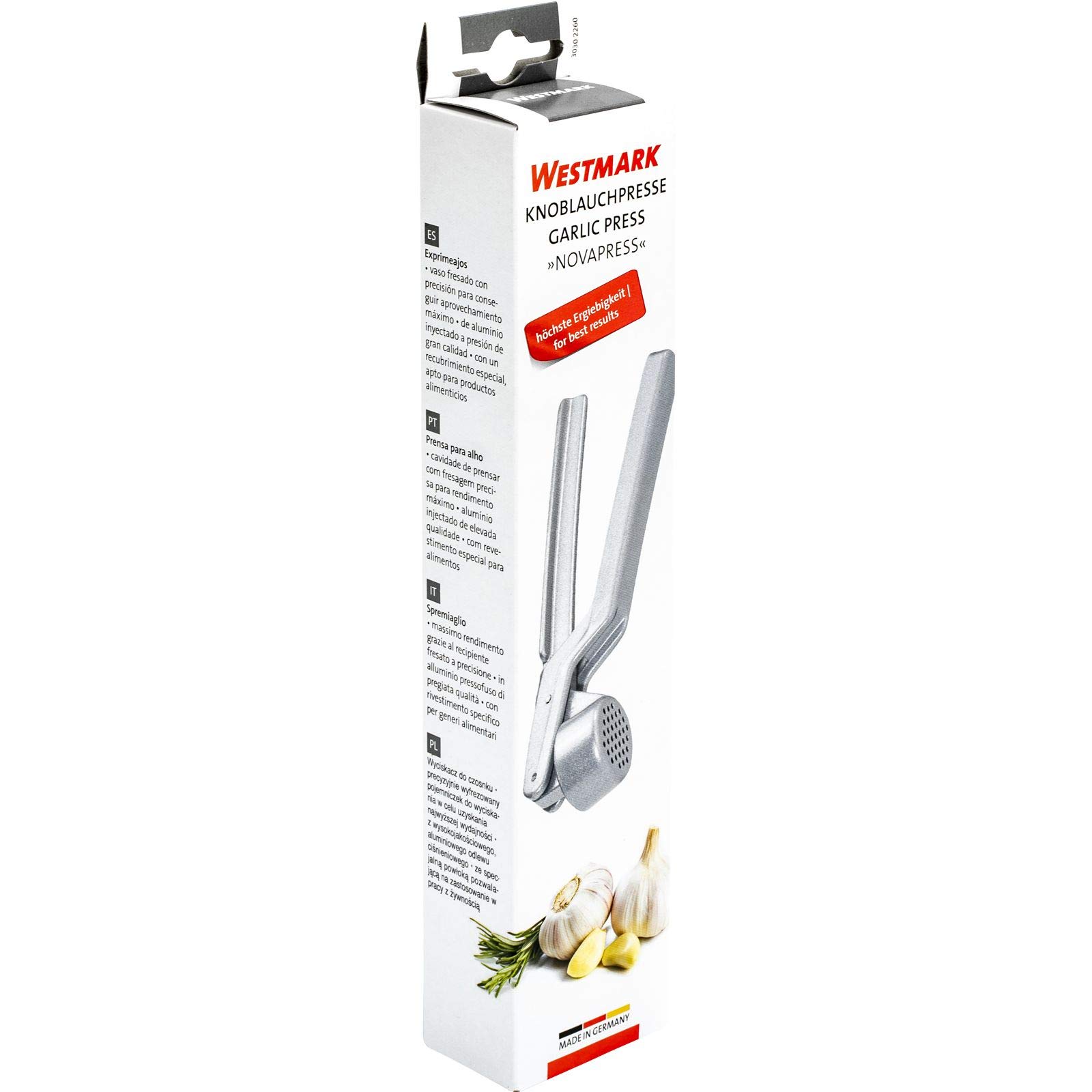 westmark-novapress-30302260-presse-ail-aluminium-presse-ronde-16-5-cm-argent-gar image 5