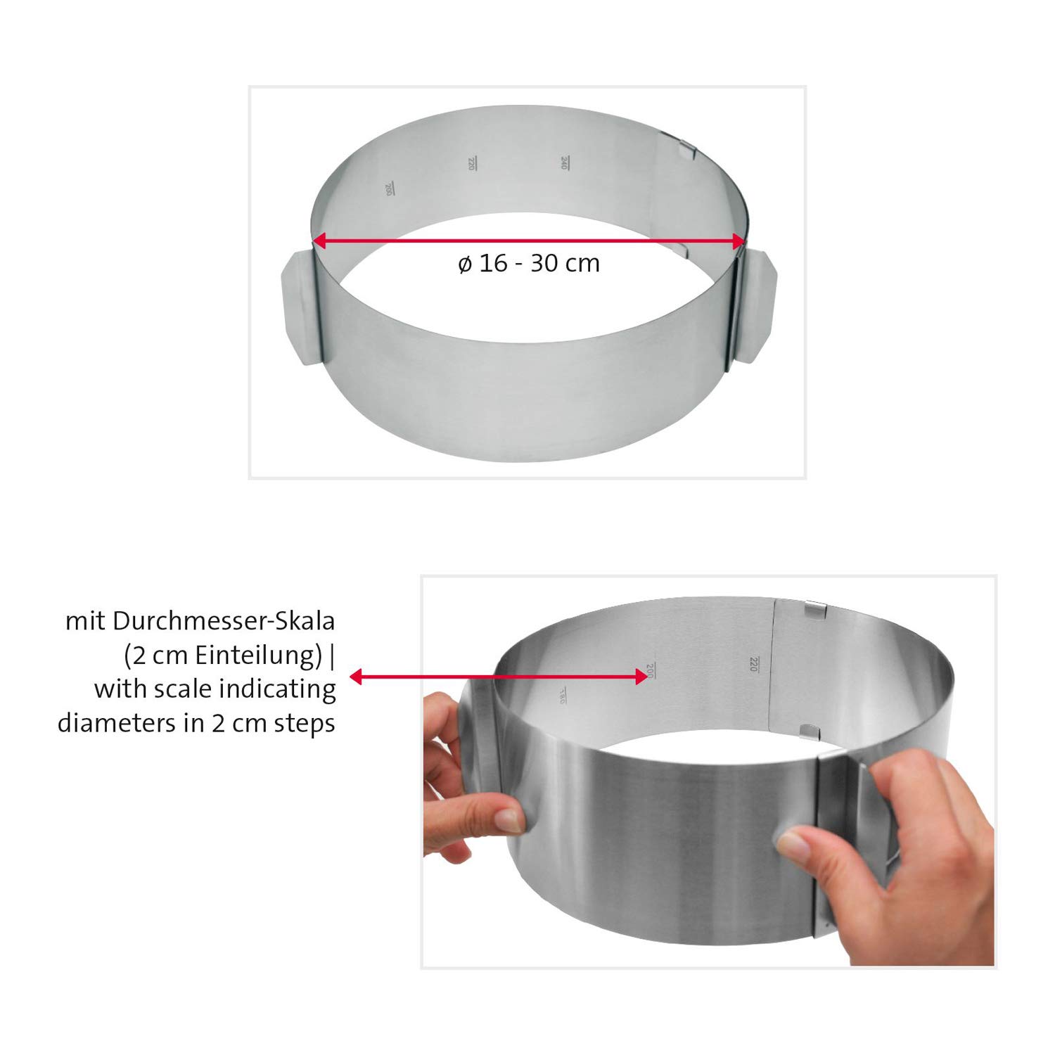 westmark-cercle-g-teau-r-glable-extra-haut-16-30-cm-acier-inoxydable-31312260 image 7