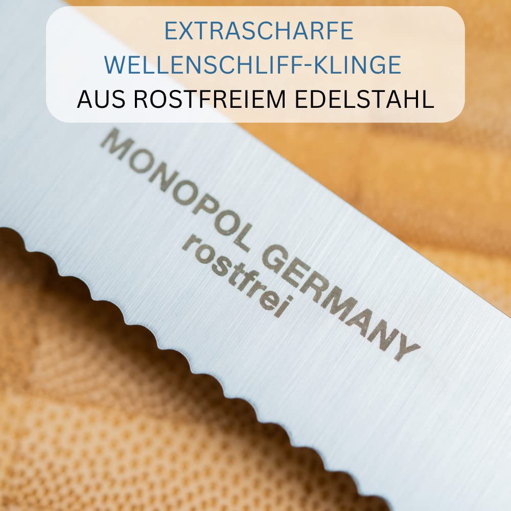 westmark-profi-2-couteaux-l-gumes-et-steak-lame-crant-e-23-cm-monopol-edition-in image 2