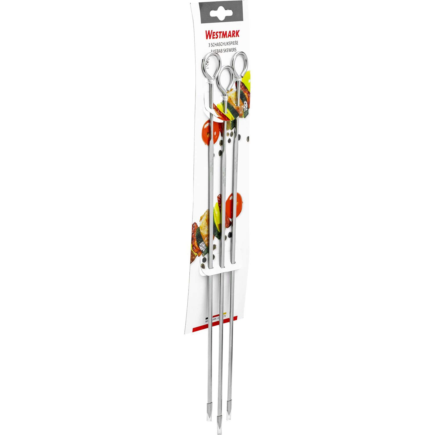 westmark-piques-brochettes-37-cm-acier-inoxydable-forme-plate-anti-rotation-lot- image 8