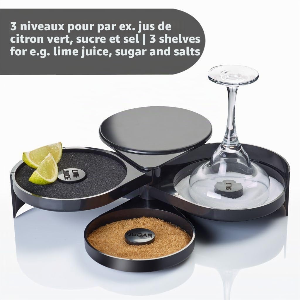 westmark-meggy-accessoire-de-bar-cocktails-garnisseur-de-verres-3-compartiments- image 5