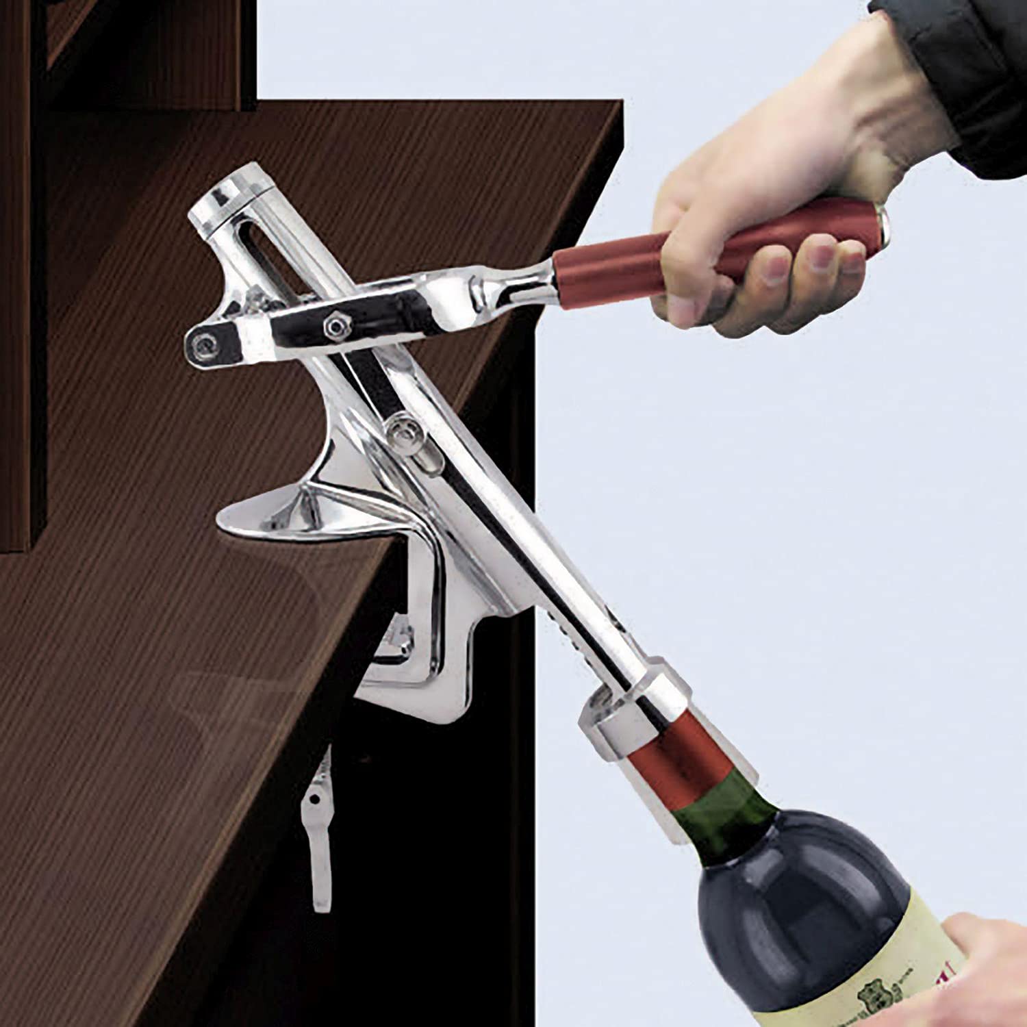 westmark-sieger-profi-tire-bouchon-de-table-professionnel-monter-sur-plan-de-tra image 3