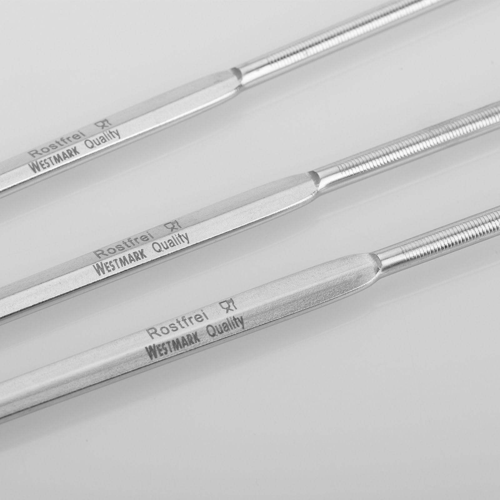 westmark-piques-brochettes-37-cm-acier-inoxydable-forme-plate-anti-rotation-lot- image 6