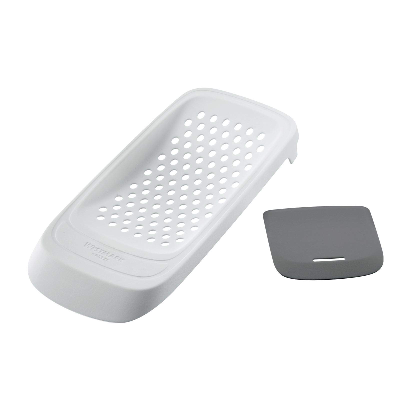 westmark-spatzl-eminceur-de-sp-tzles-avec-racloir-souple-plastique-abs-gris-blan image 6