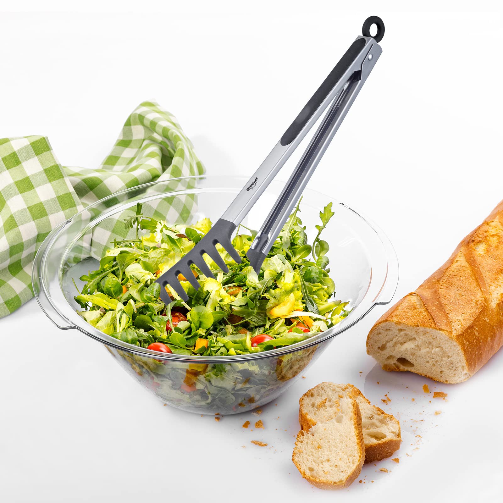 westmark-16222270-fork-silicone-maxi-pince-buffet-32-5-cm-lames-silicone-antiadh image 7