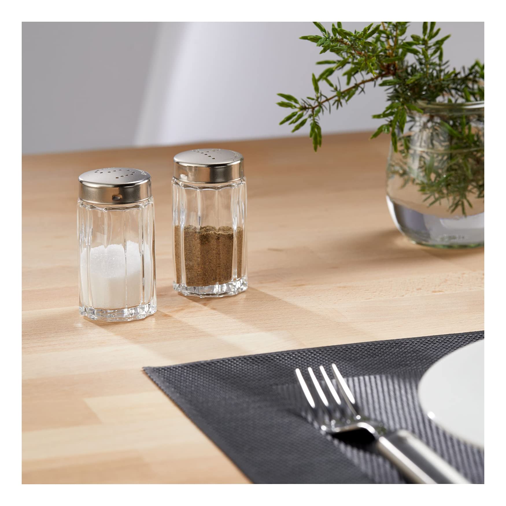westmark-sali-res-traditionell-set-de-10-verre-acier-inoxydable-50-ml-argent-tra image 6
