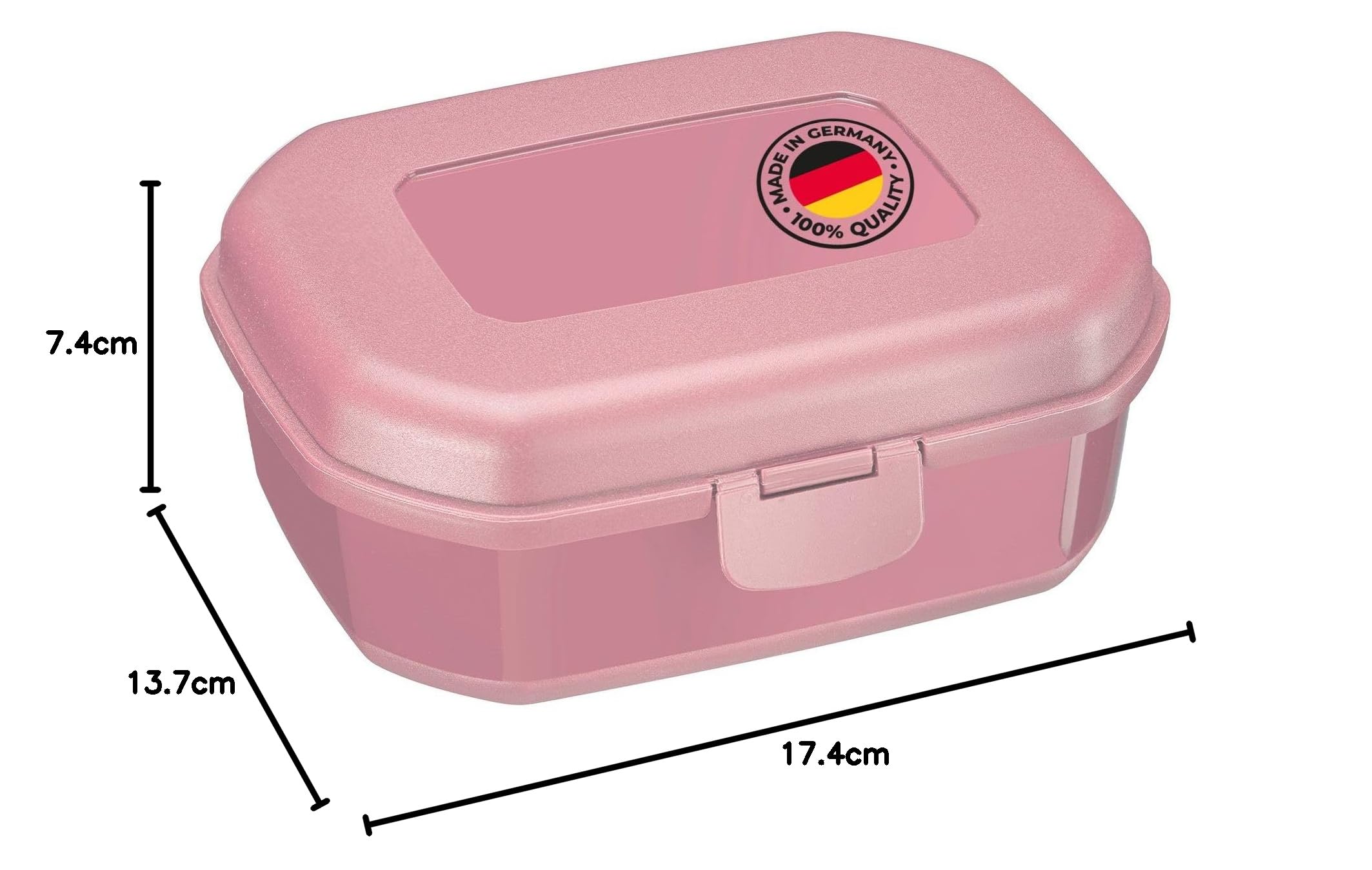 westmark-2352227p-bo-te-snack-maxi-rose-bo-te-herm-tique-fermeture-clic-hauteur- image 6