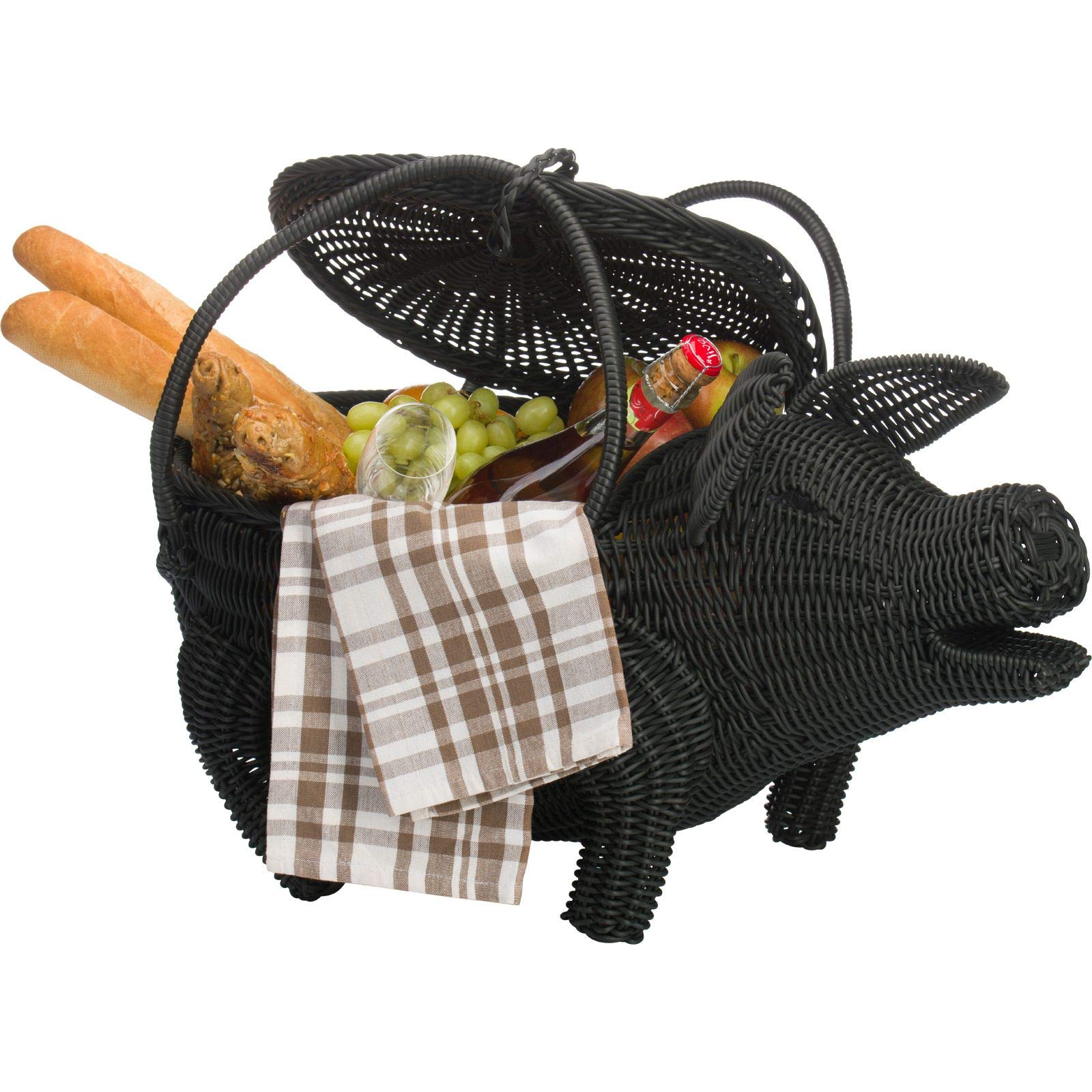 westmark-saleen-02018119101-panier-de-pique-nique-en-forme-de-cochon-poign-es-co image 3