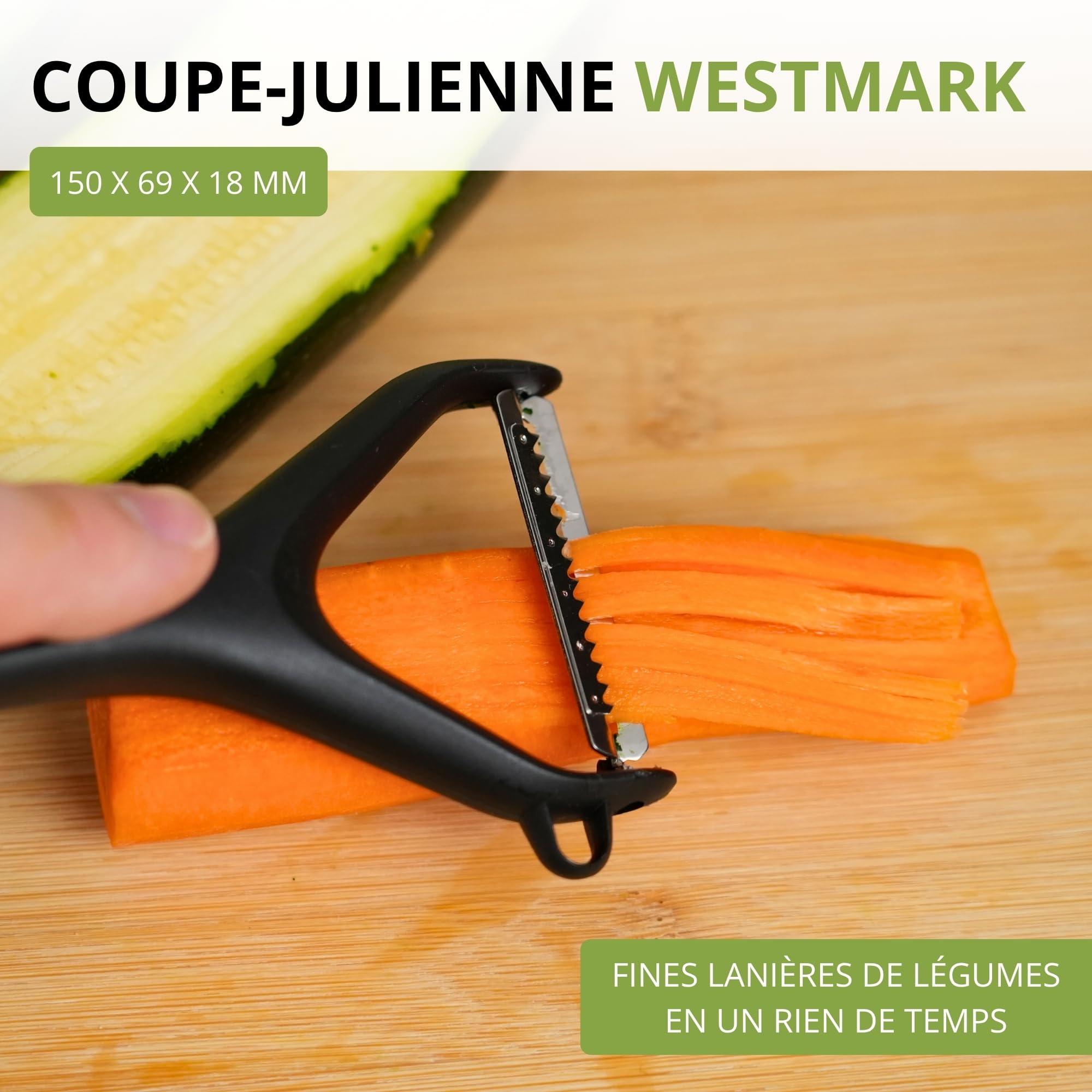westmark-gentle-280522e1-couteau-julienne-plucheur-de-l-gumes-lame-inox-dentel-e image 2