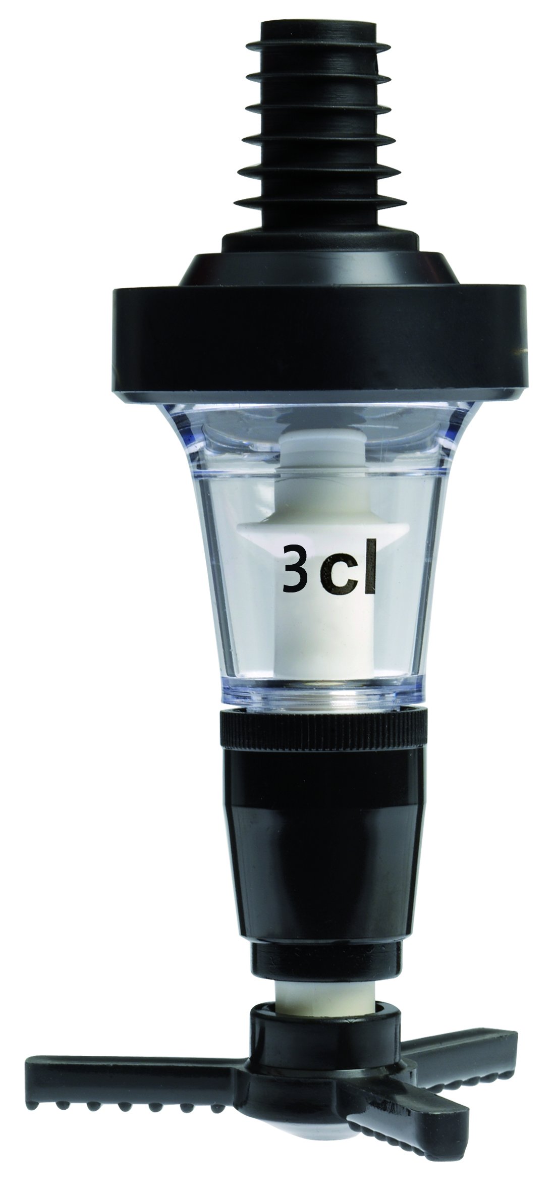westmark-92302230-doseur-spiritueux-r-glable-standard-3-cl-plastique-noir-transp image 1